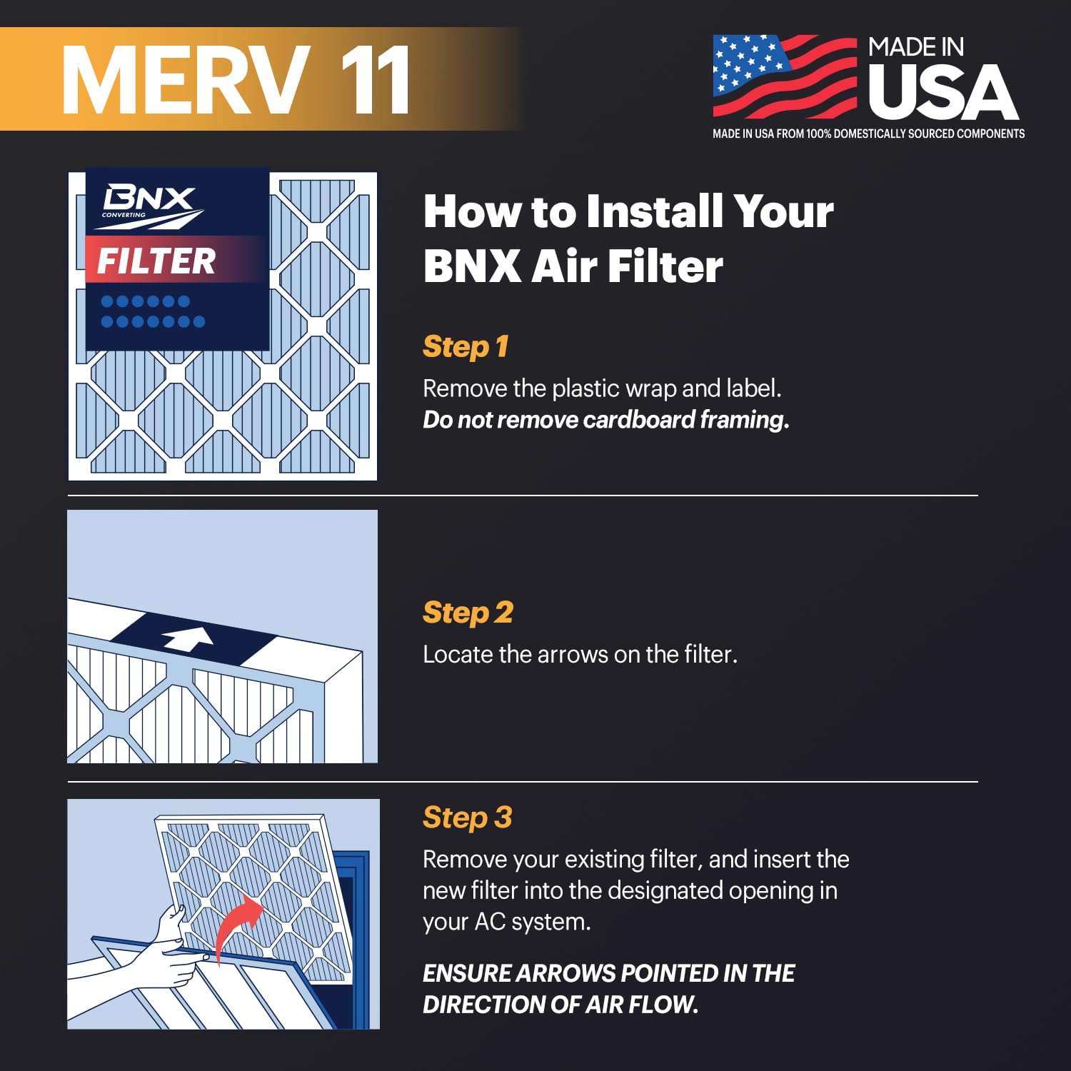 TruFilter 14x25x1 Air Filter MERV 11 (6 Count)