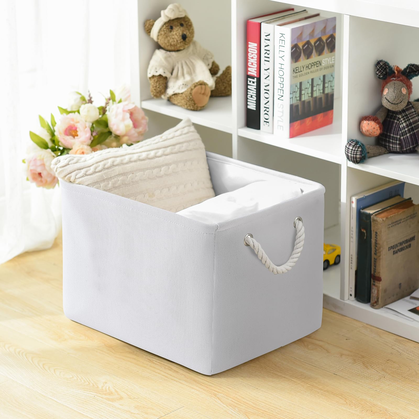Organization and Storage Basket for Shelves (3 Count)