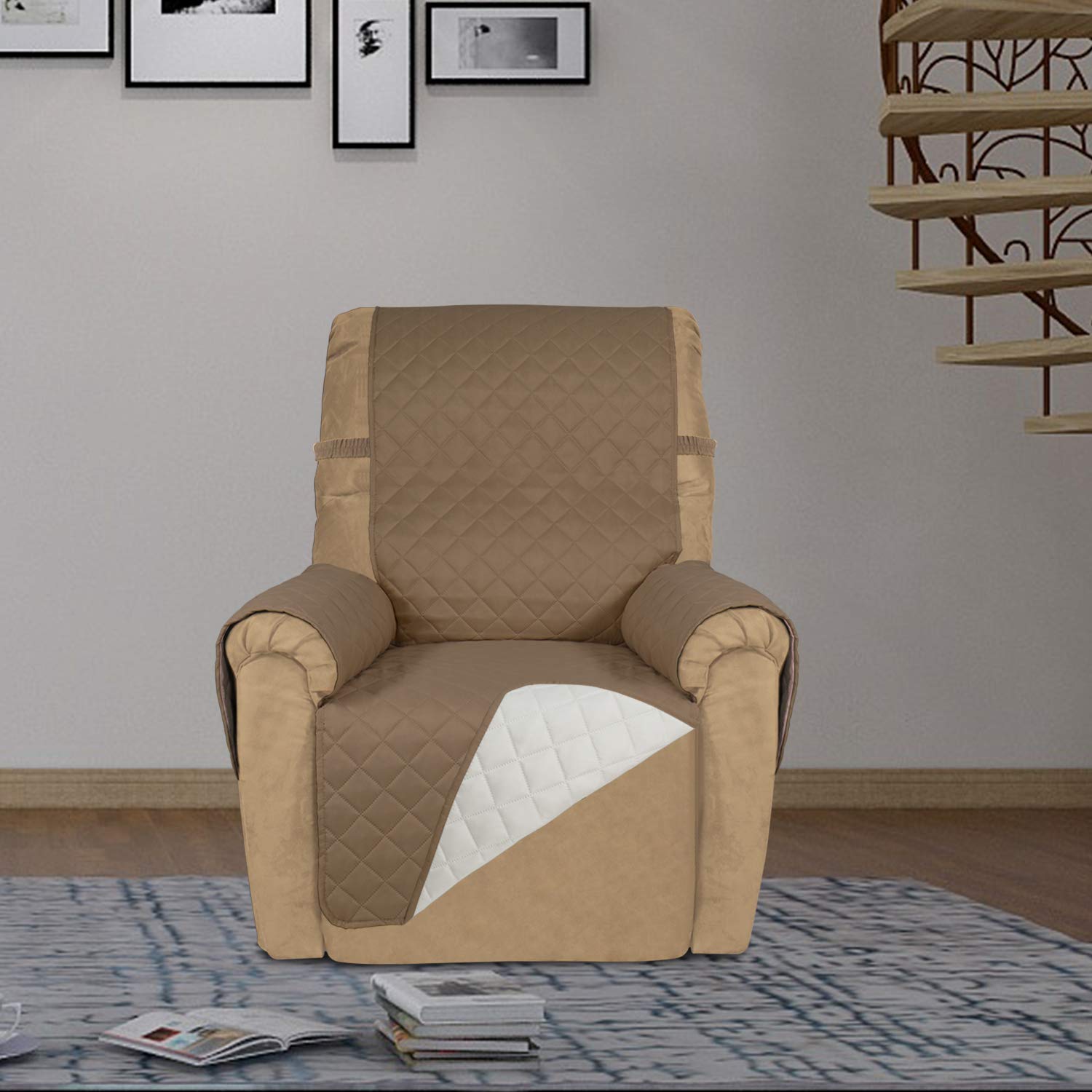 Reversible Recliner Chair Covers Couch Covers for Dogs