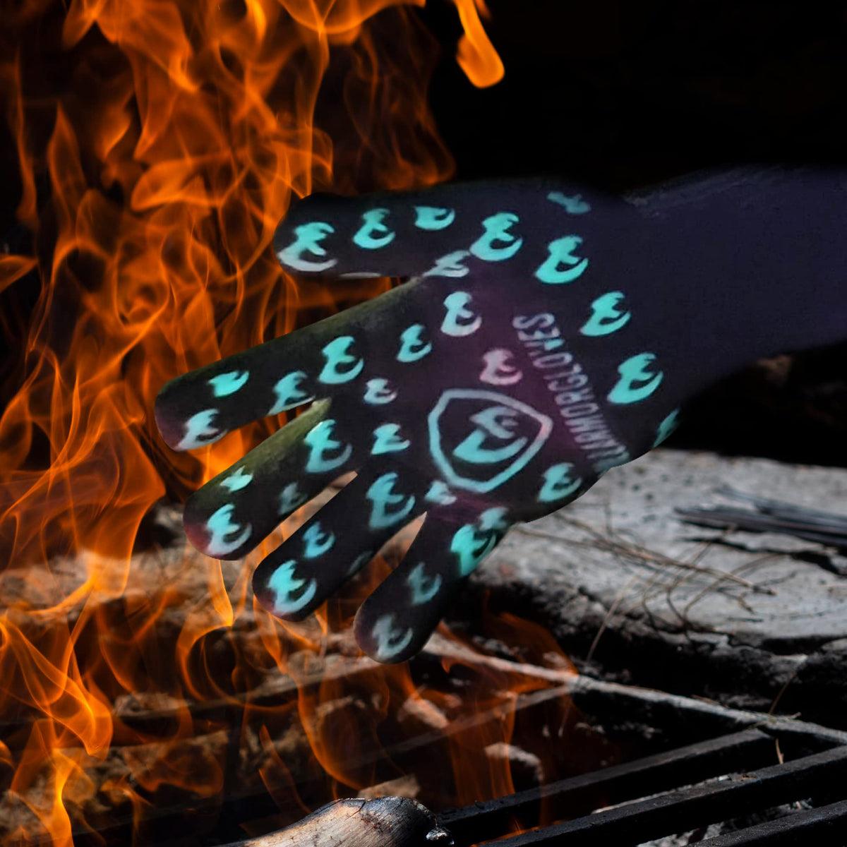 Grill Armor Oven Gloves with Fingers