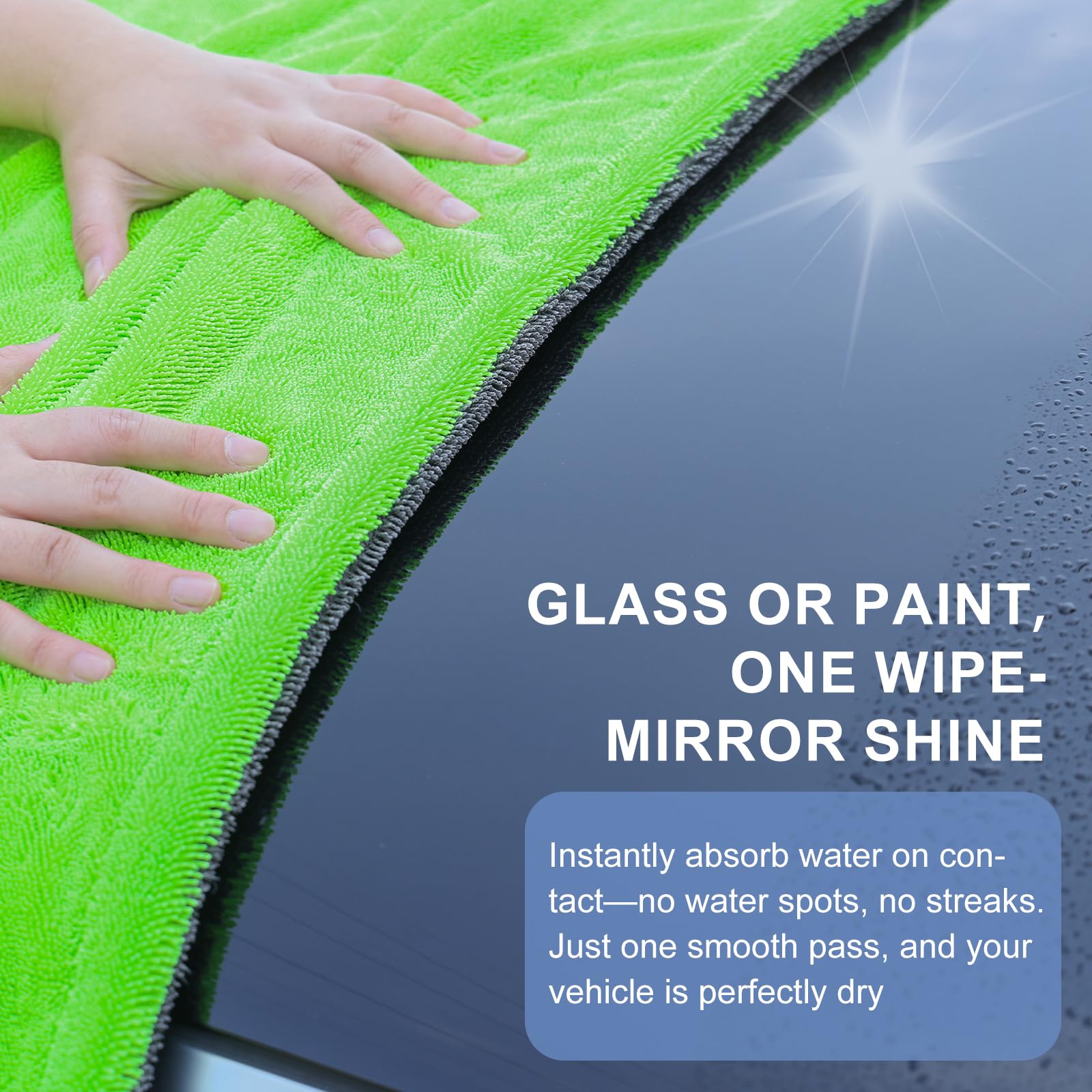 2 Pack XL Car Drying Towel (2 Count)