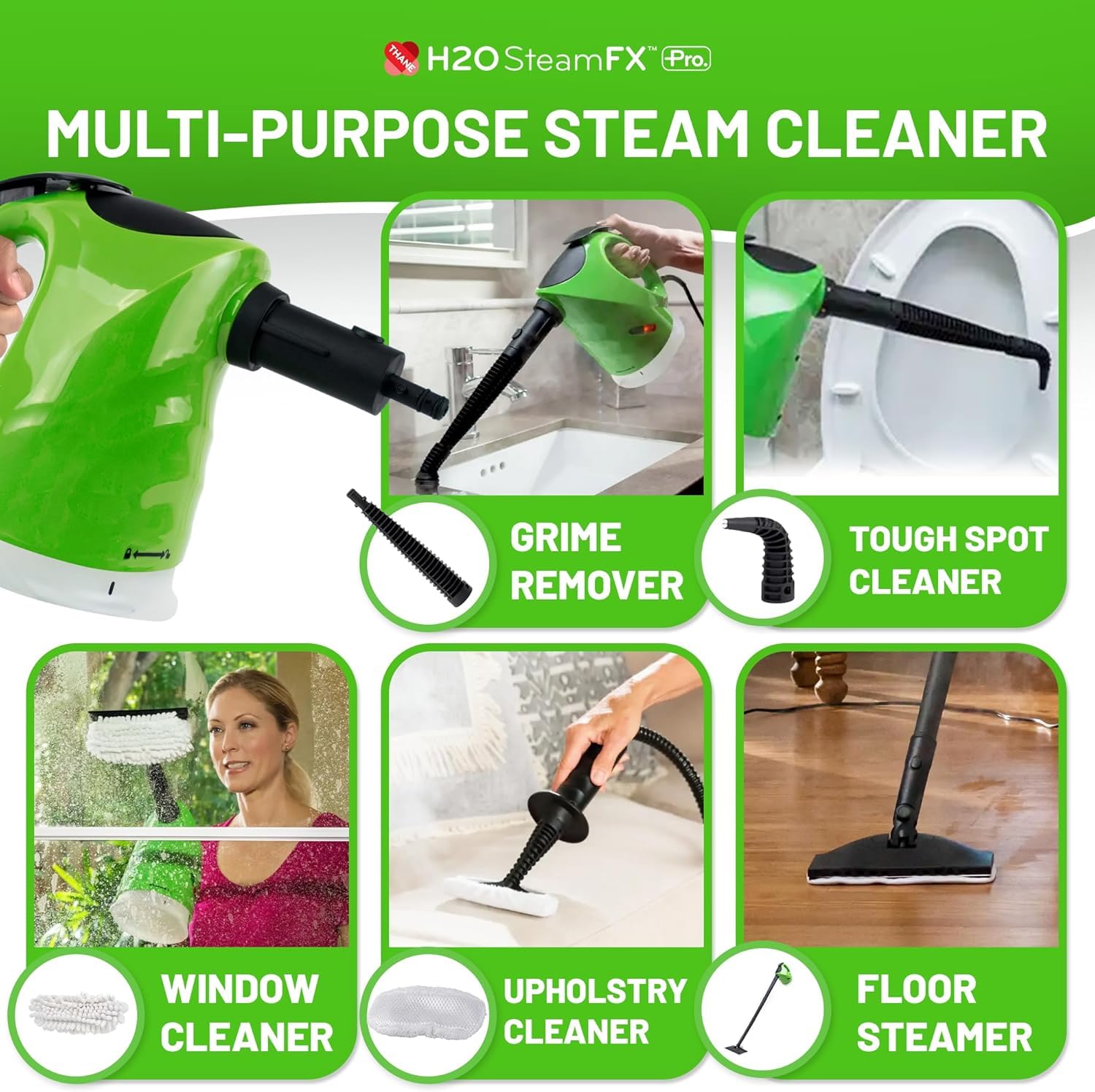 Steam FX Pro Handheld Steam Cleaner