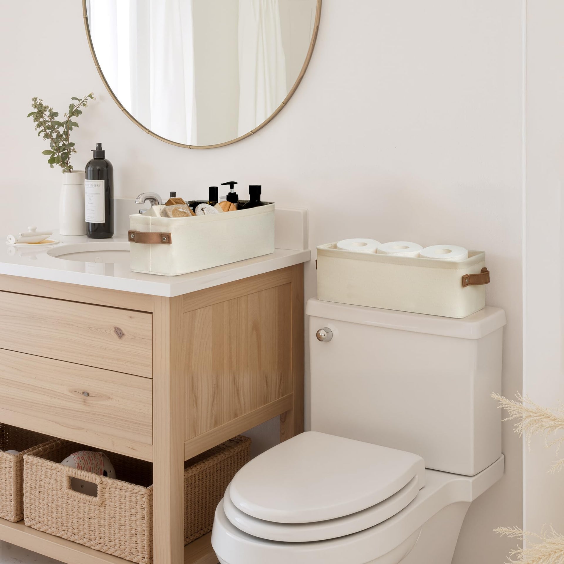 Narrow Storage Bins (2 Count)
