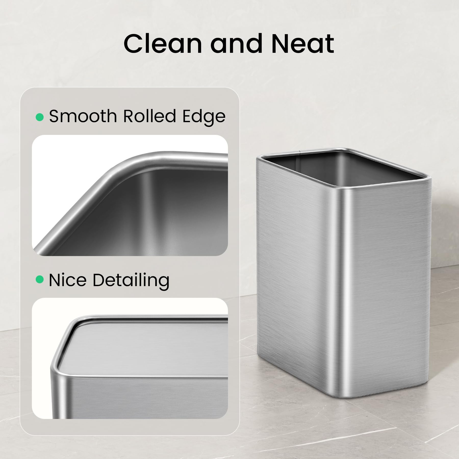 Small Bathroom Trash Can