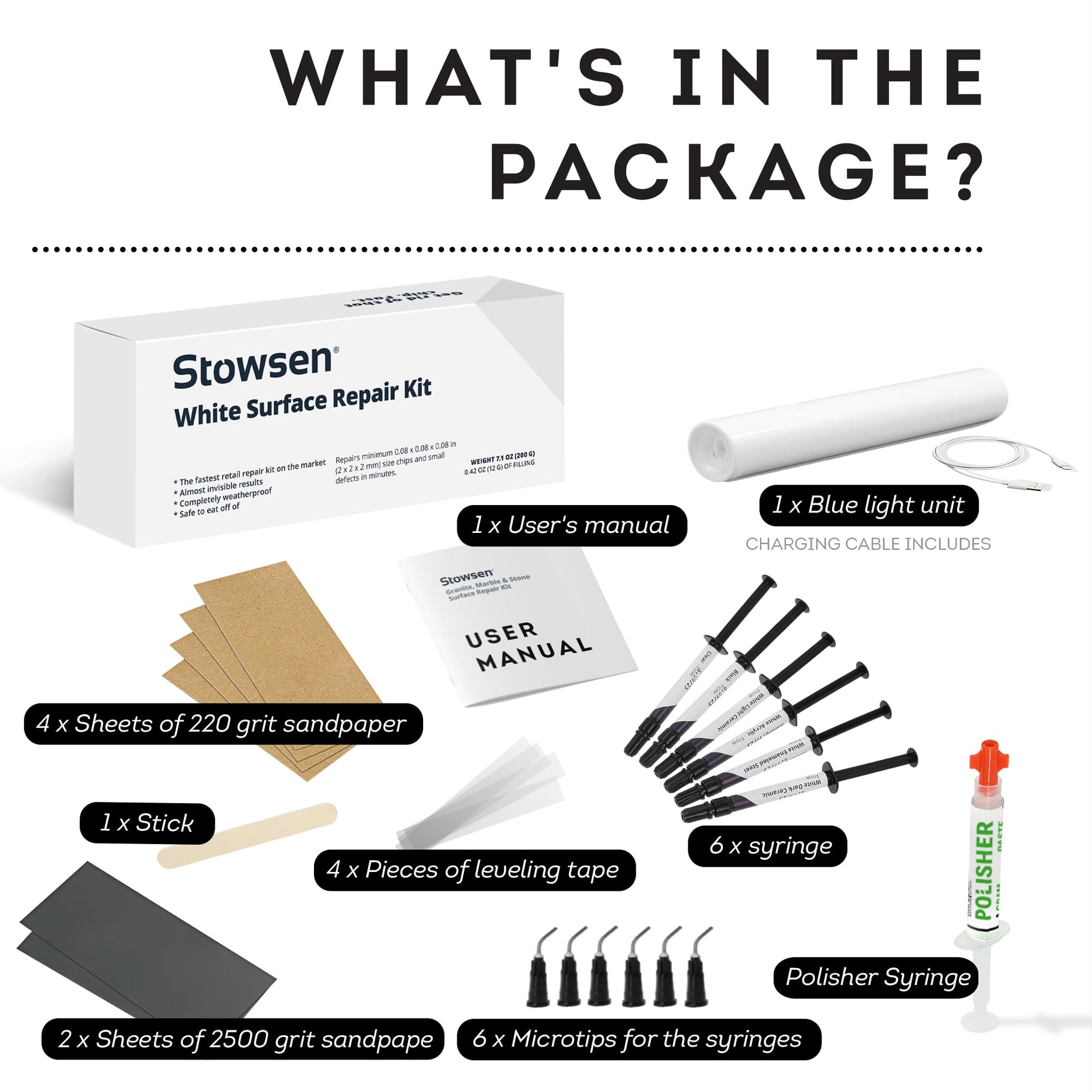 Tile Repair Kit by Stowsen