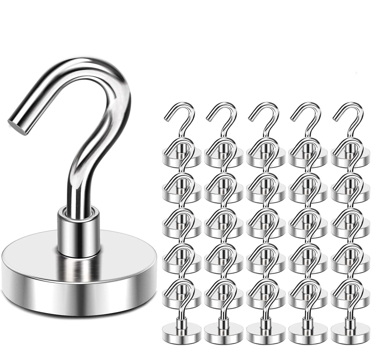 35 Pcs Magnetic Hooks 30Lbs+ Strong Magnet Hook for Cruise Cabins