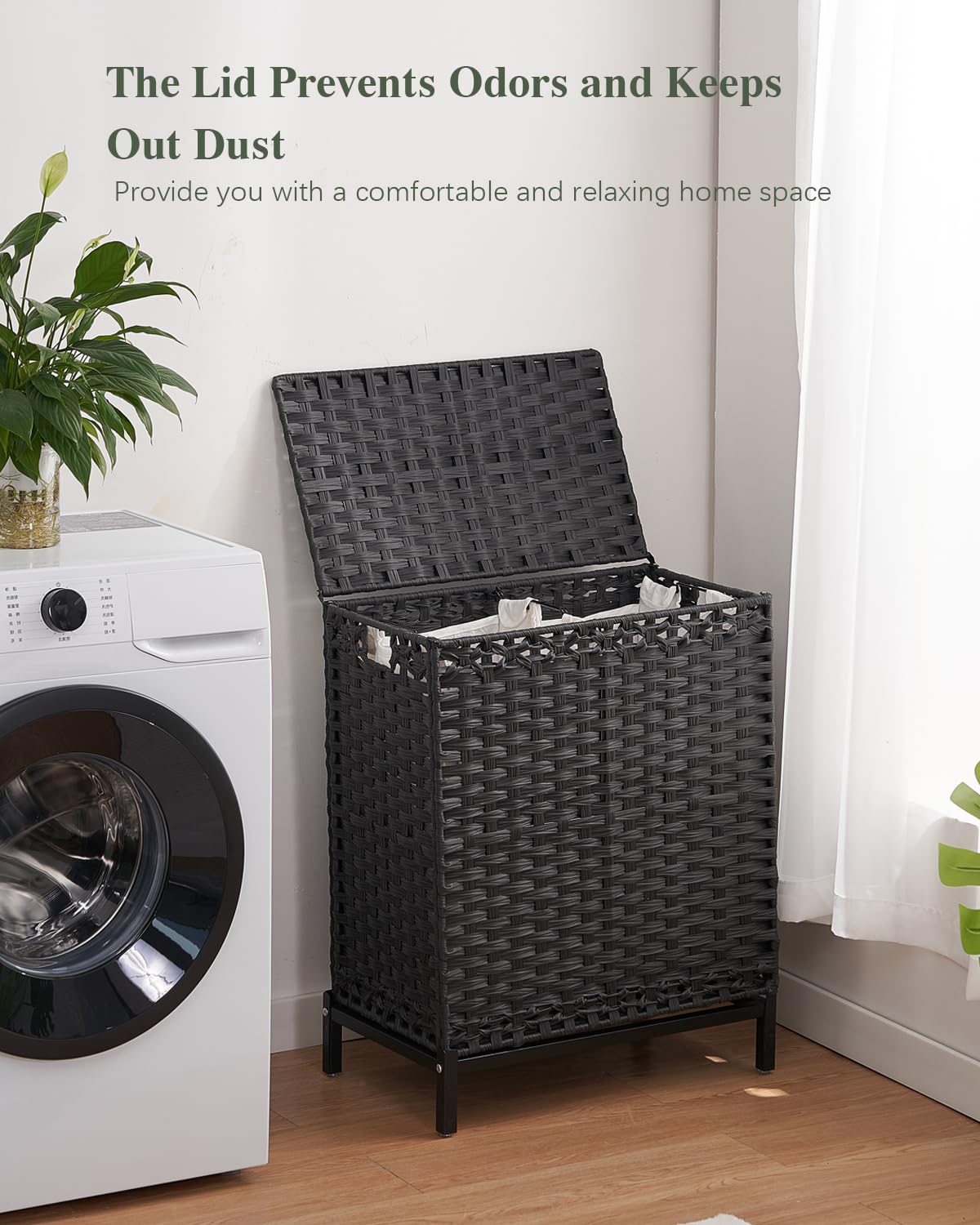 Laundry Hamper with Lid