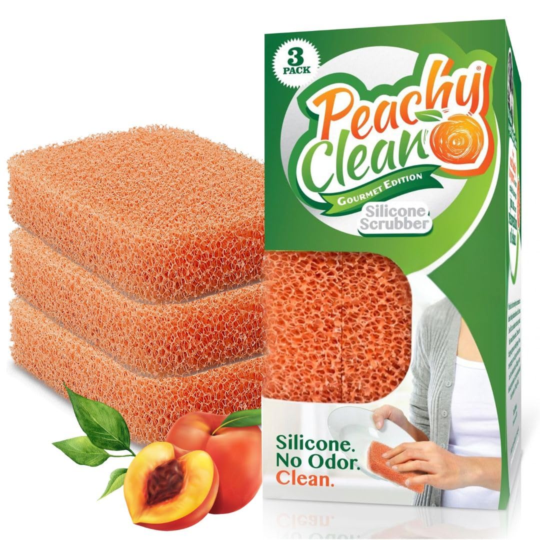 Silicone Dish Sponge Scrubbers (9 Count)