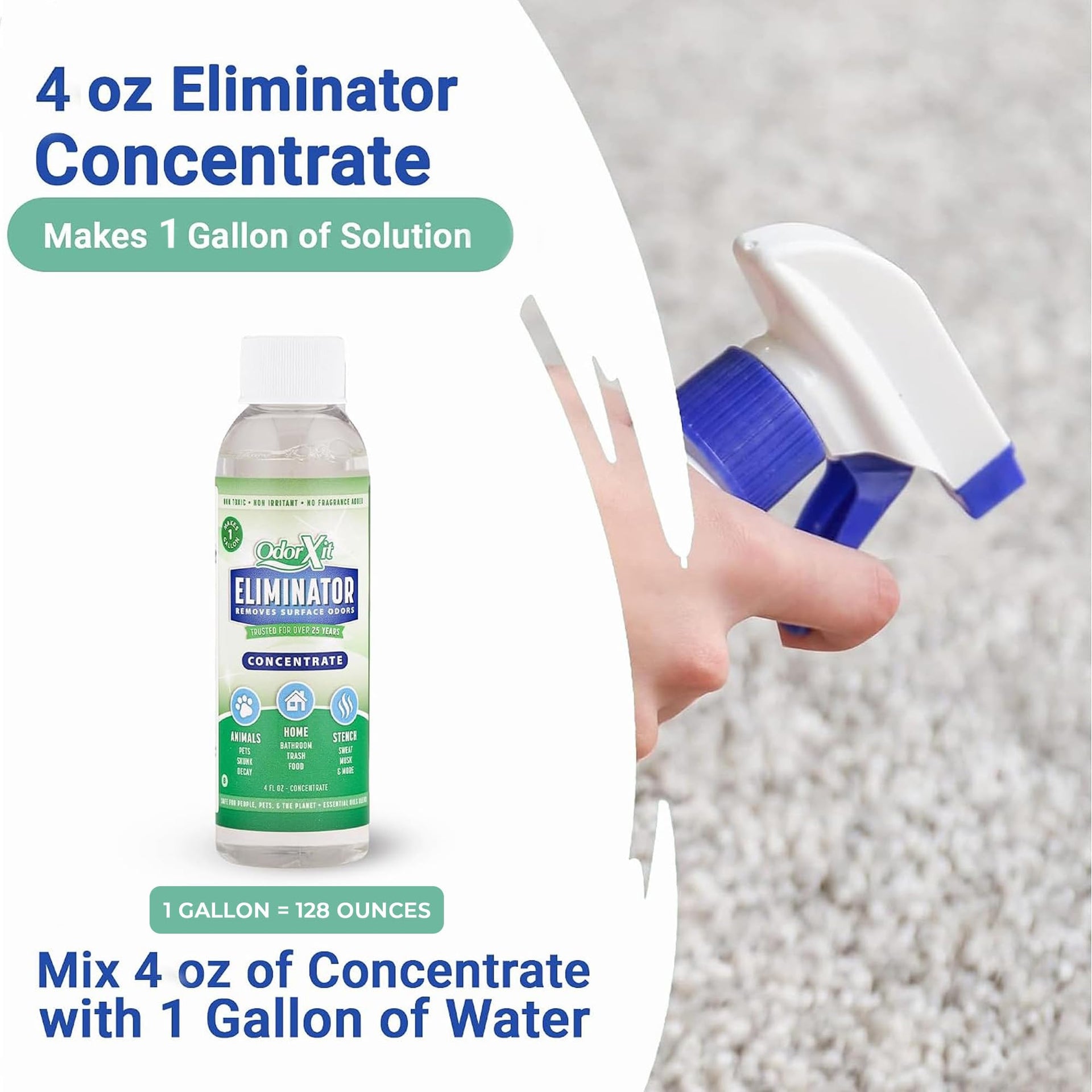 Concentrated Pet Urine Odor Eliminator (4 Fl Oz)