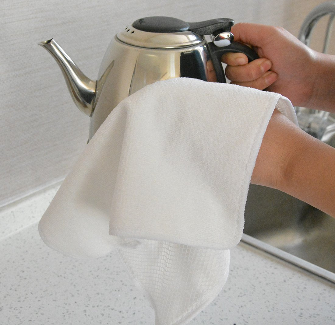 Dish Cloths for Washing Dishes with Scrub Side (9 Count)