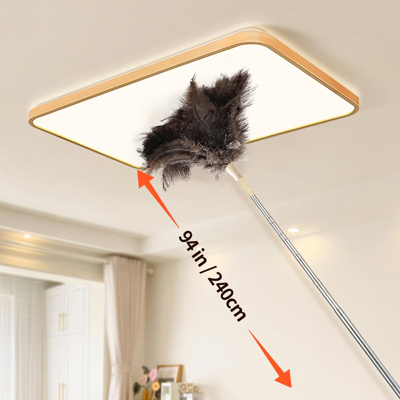 Extendable Cleaning Duster 94 Inch