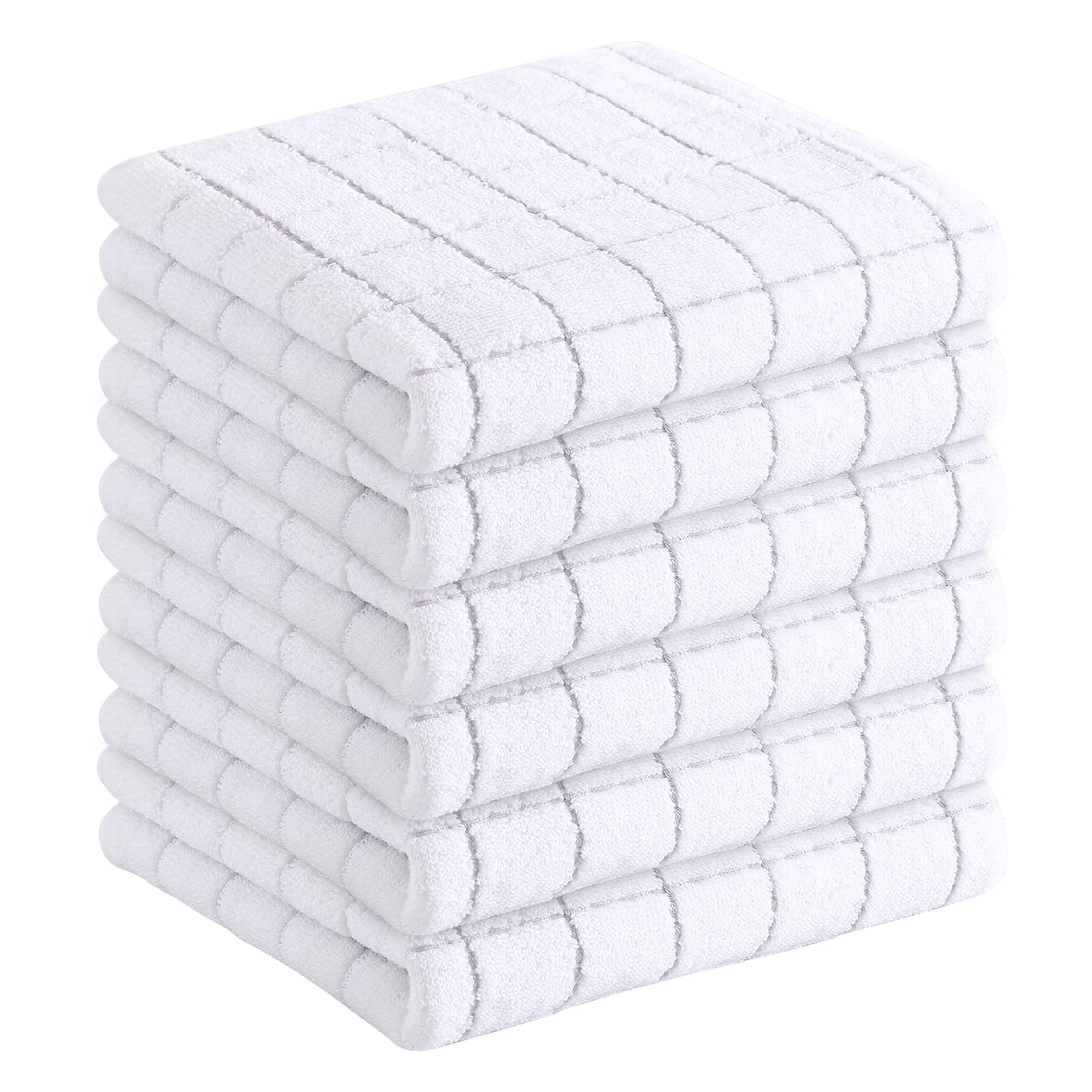 100% Cotton Terry Kitchen Towels (6 Count)