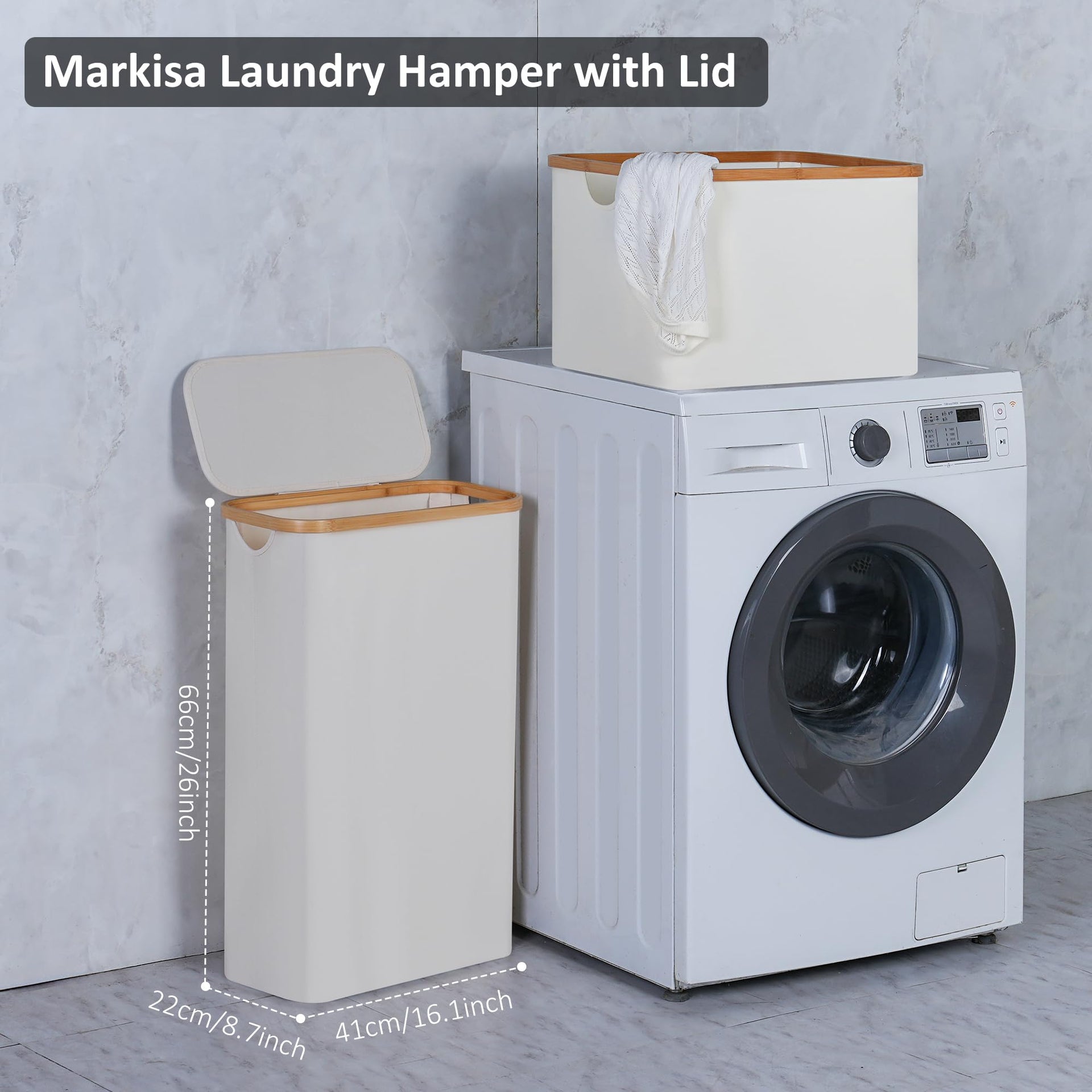 Slim Laundry Hamper