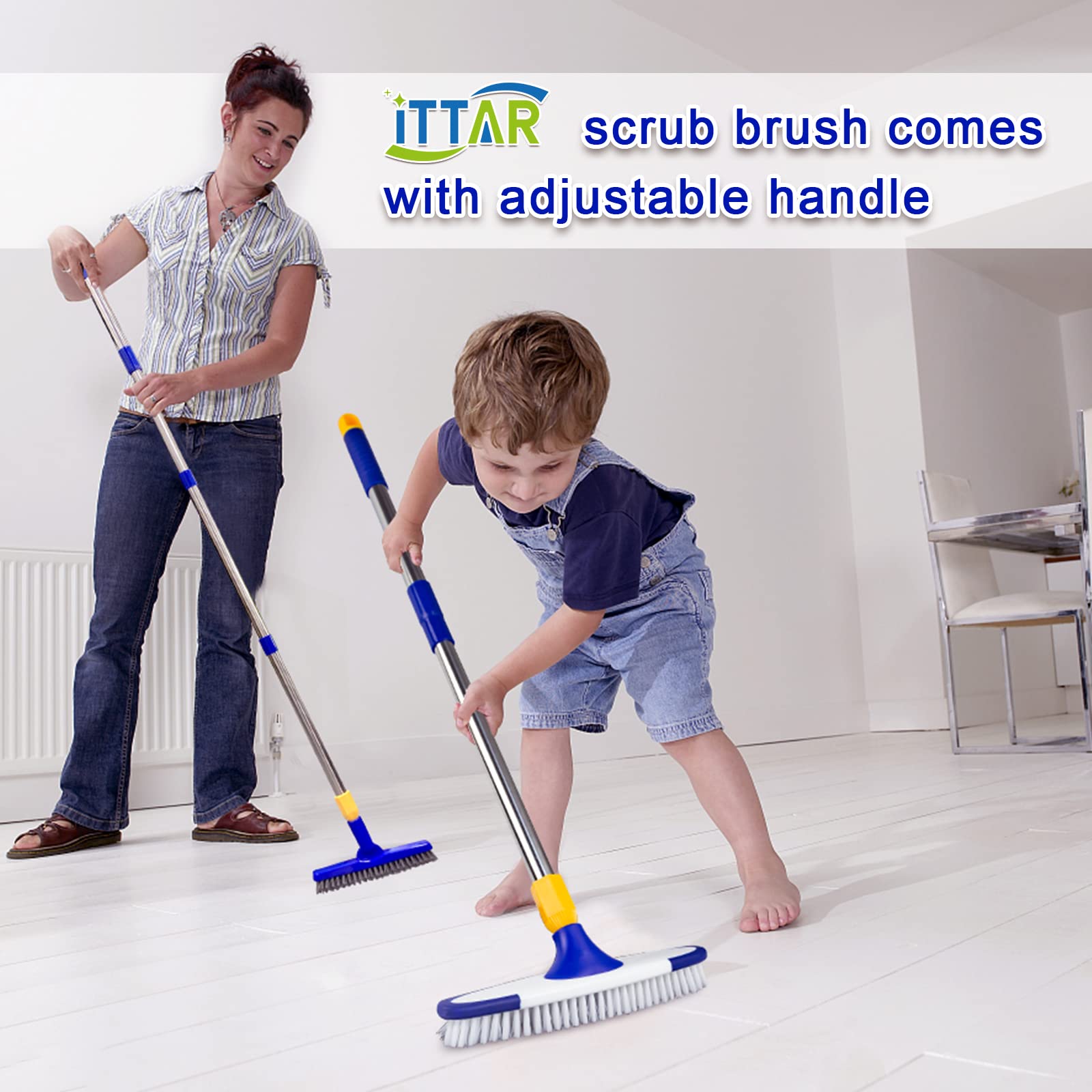 Grout & Scrub Brush Combo (2 Count)