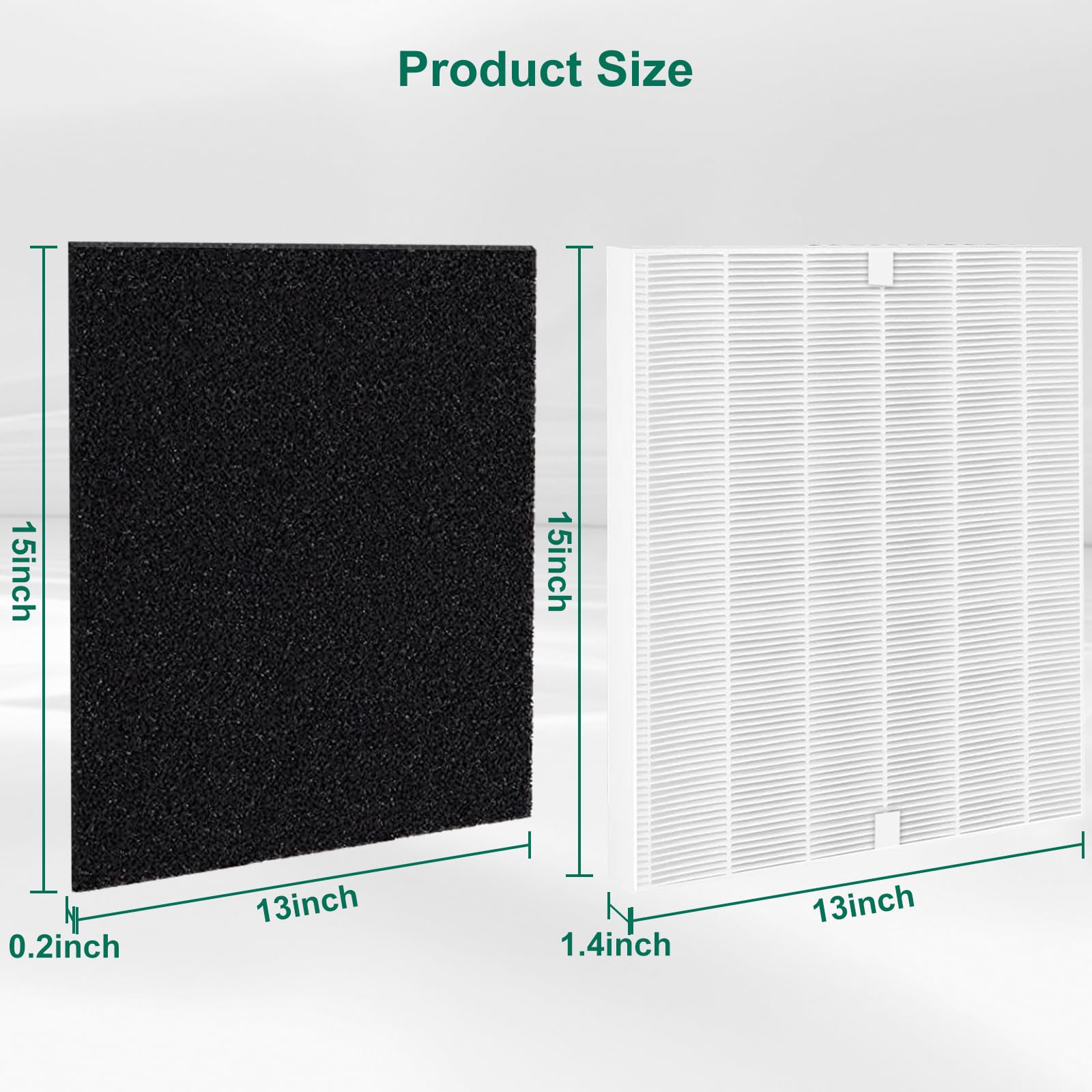 AP 1512HH Replacement Filter Compatible with Coway Airmega AP (8 Count)