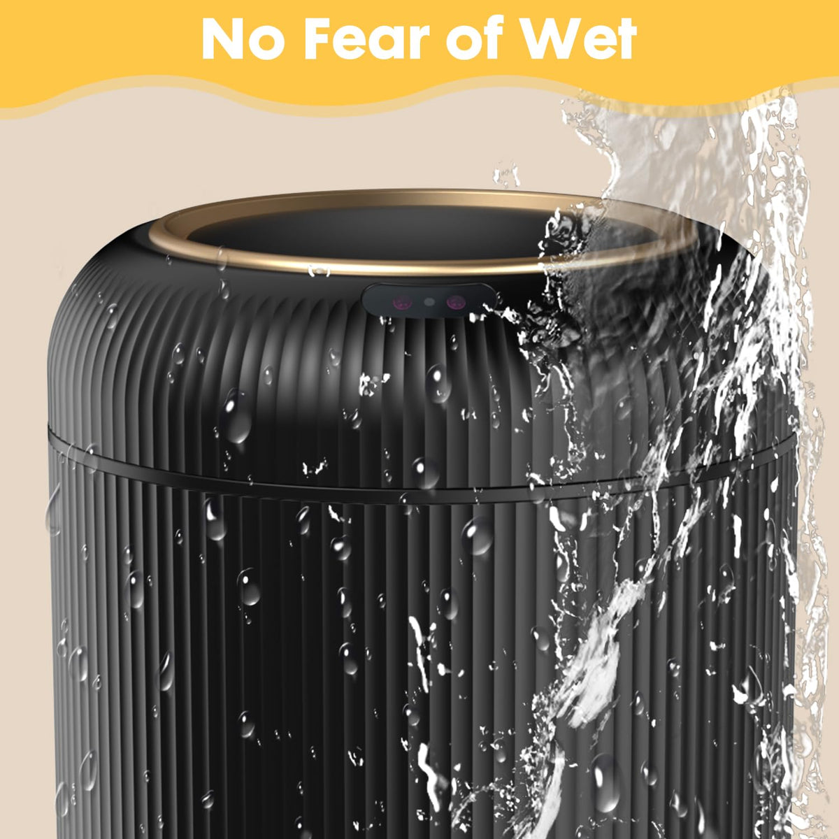 Automatic Motion Sensor Trash Can Bathroom