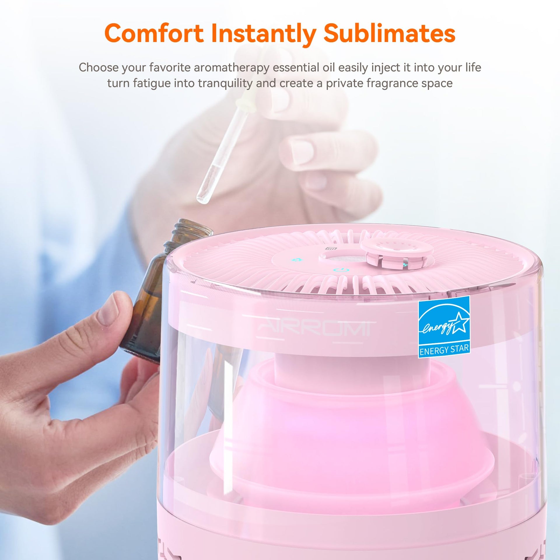 Pet Air Purifier for Home & Bedroom