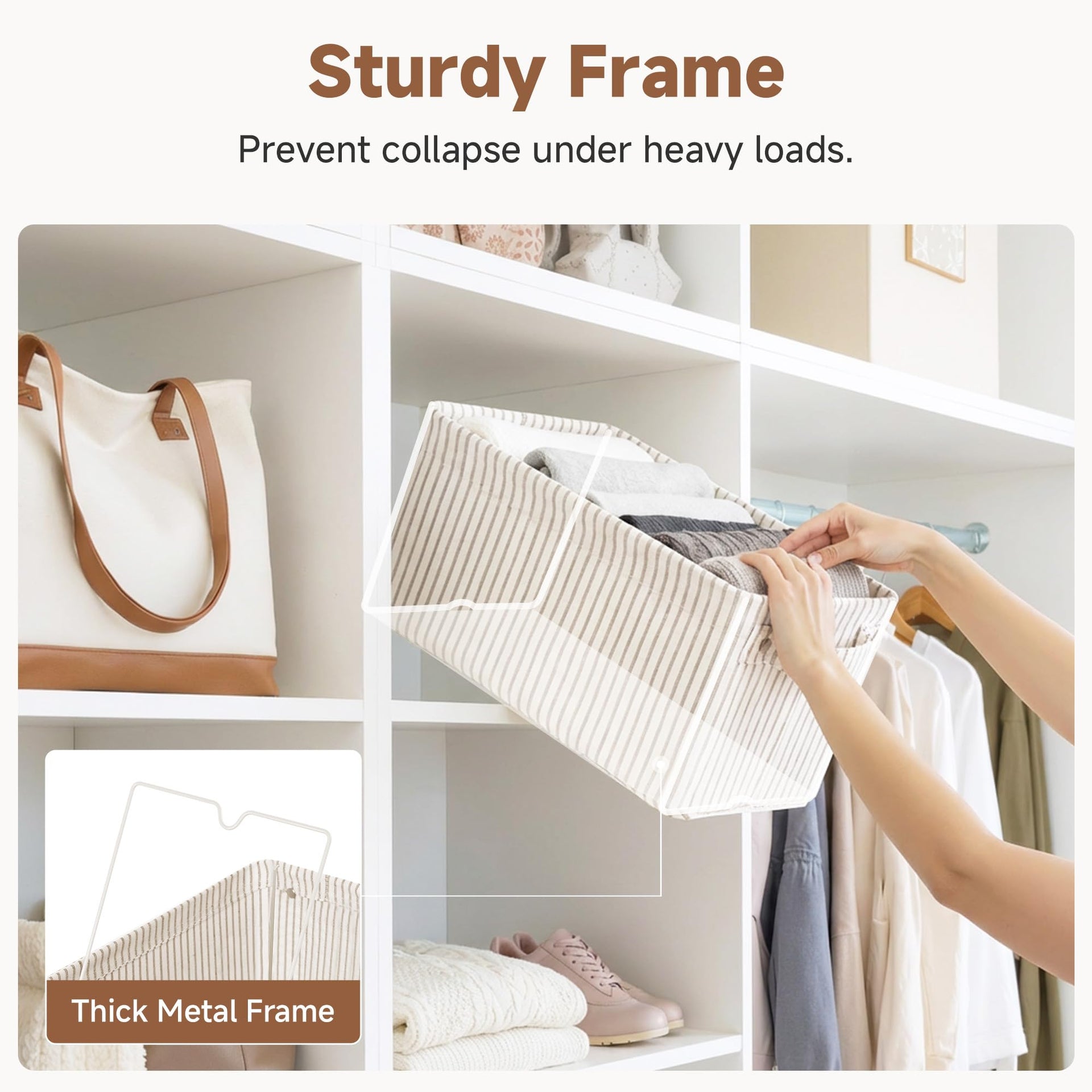 Narrow Storage Bins (2 Count)