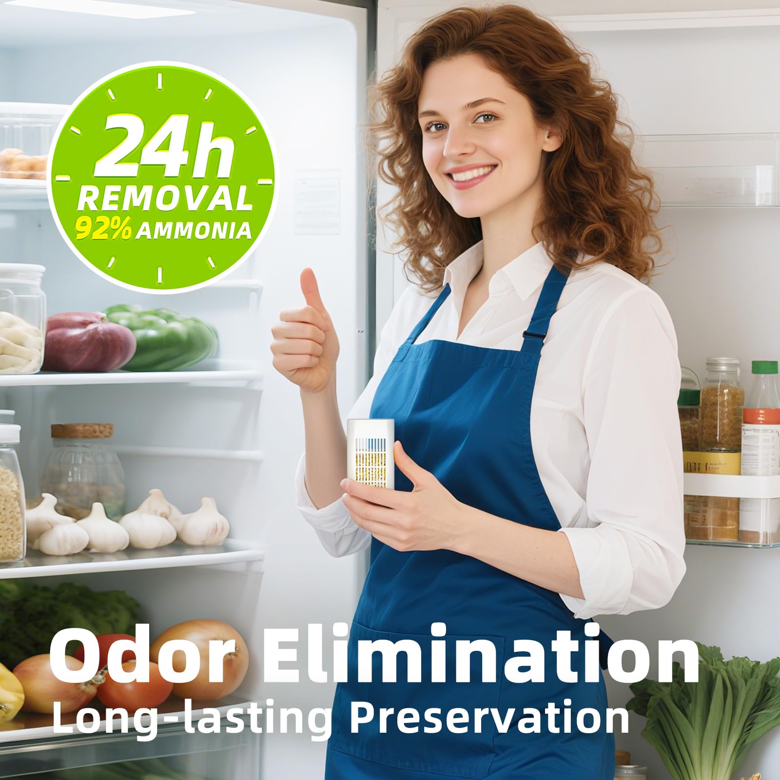 Strongest Refrigerator Deodorizer Odor Eliminator (8 Ounce)