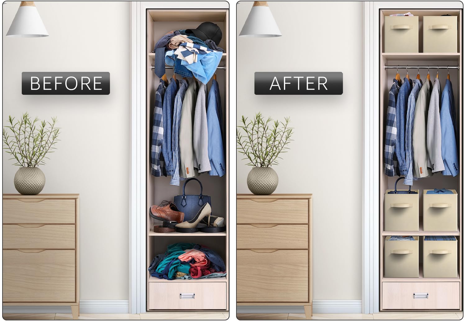Fabric Storage Cubes