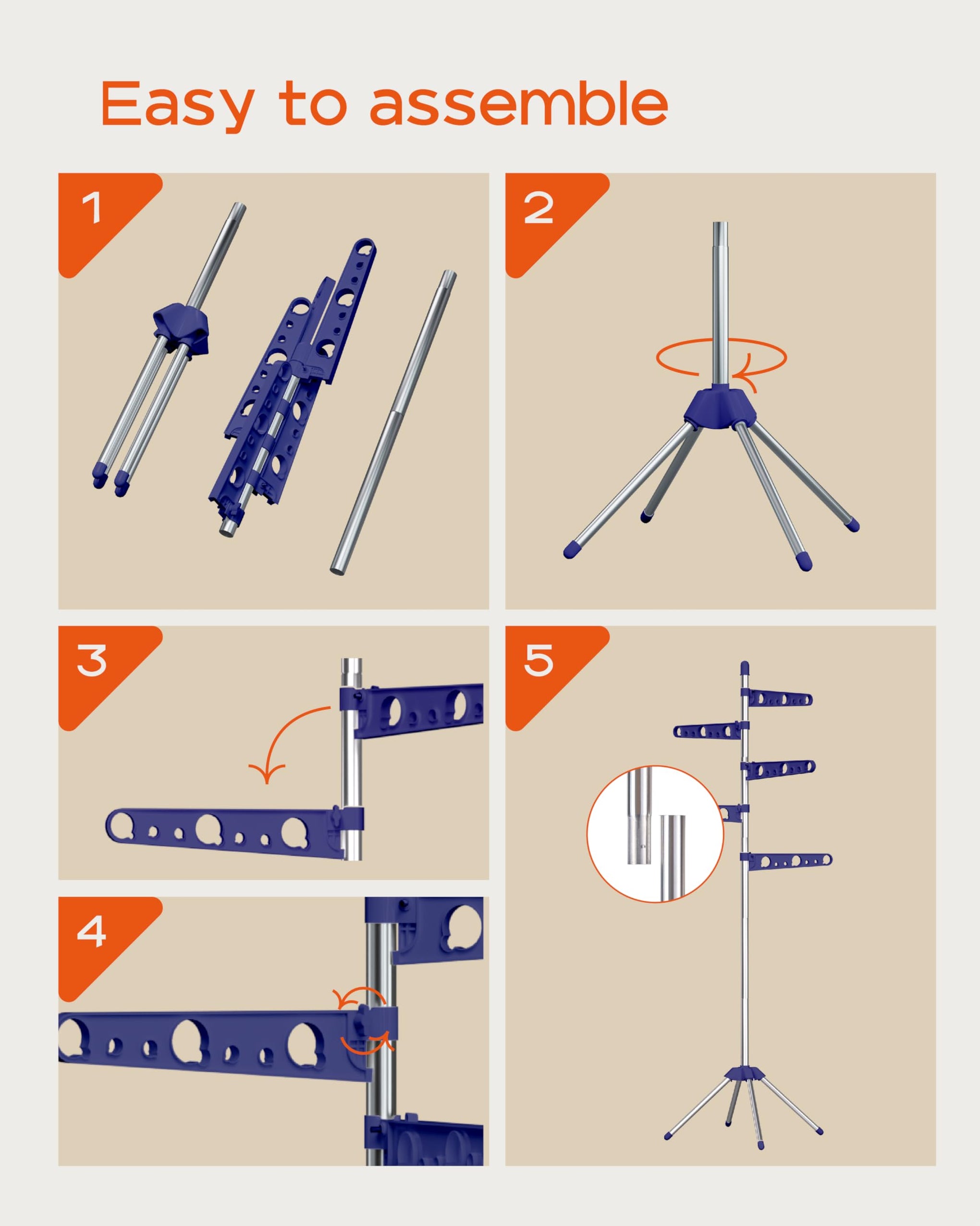 Clothes Drying Rack Foldable