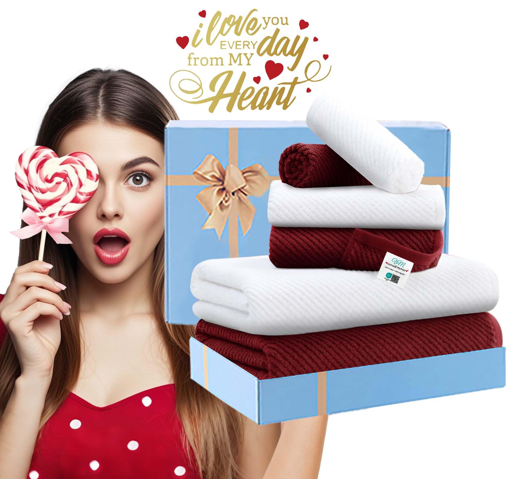 6PC Towel Set (6 Count)