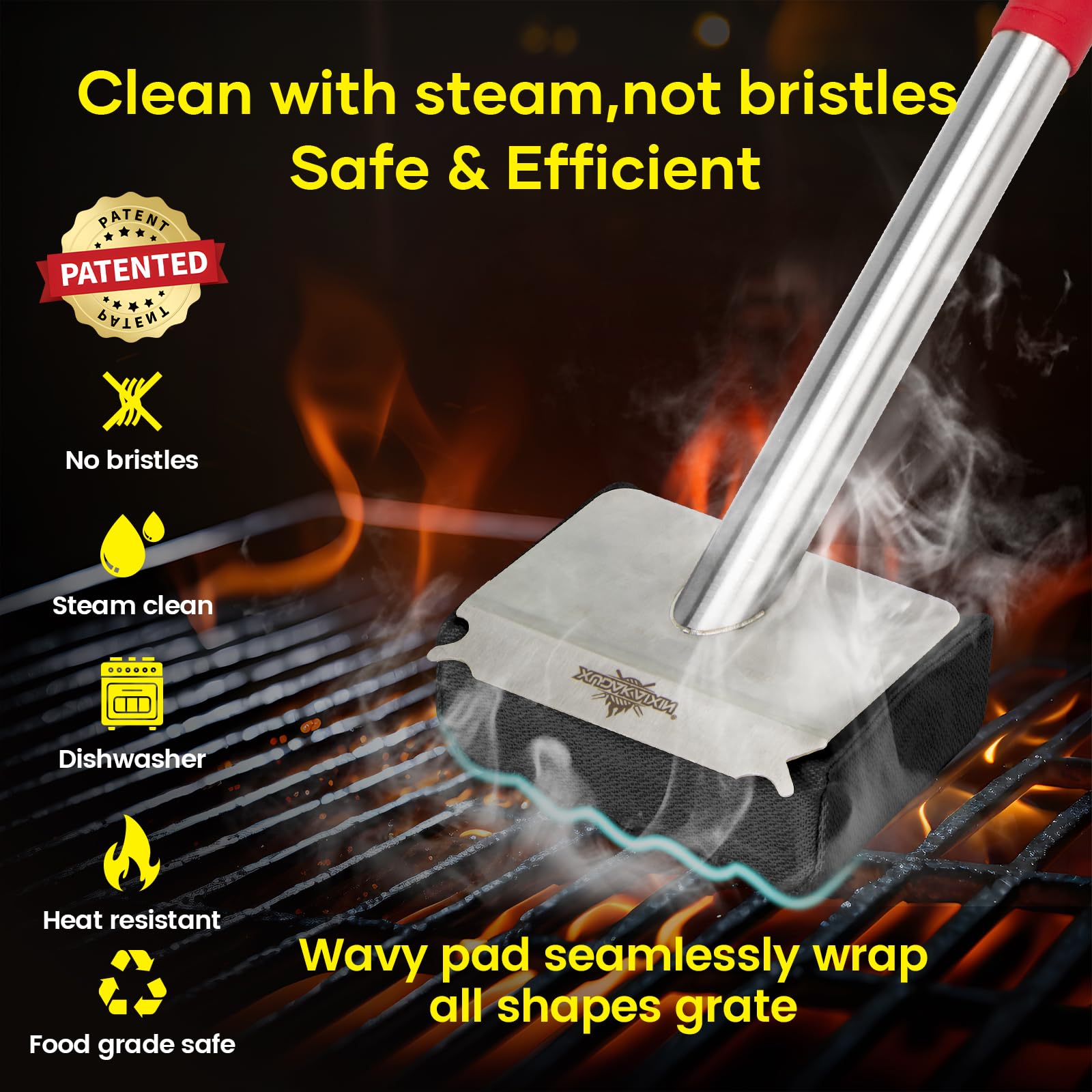 Bristle Free Grill Brush