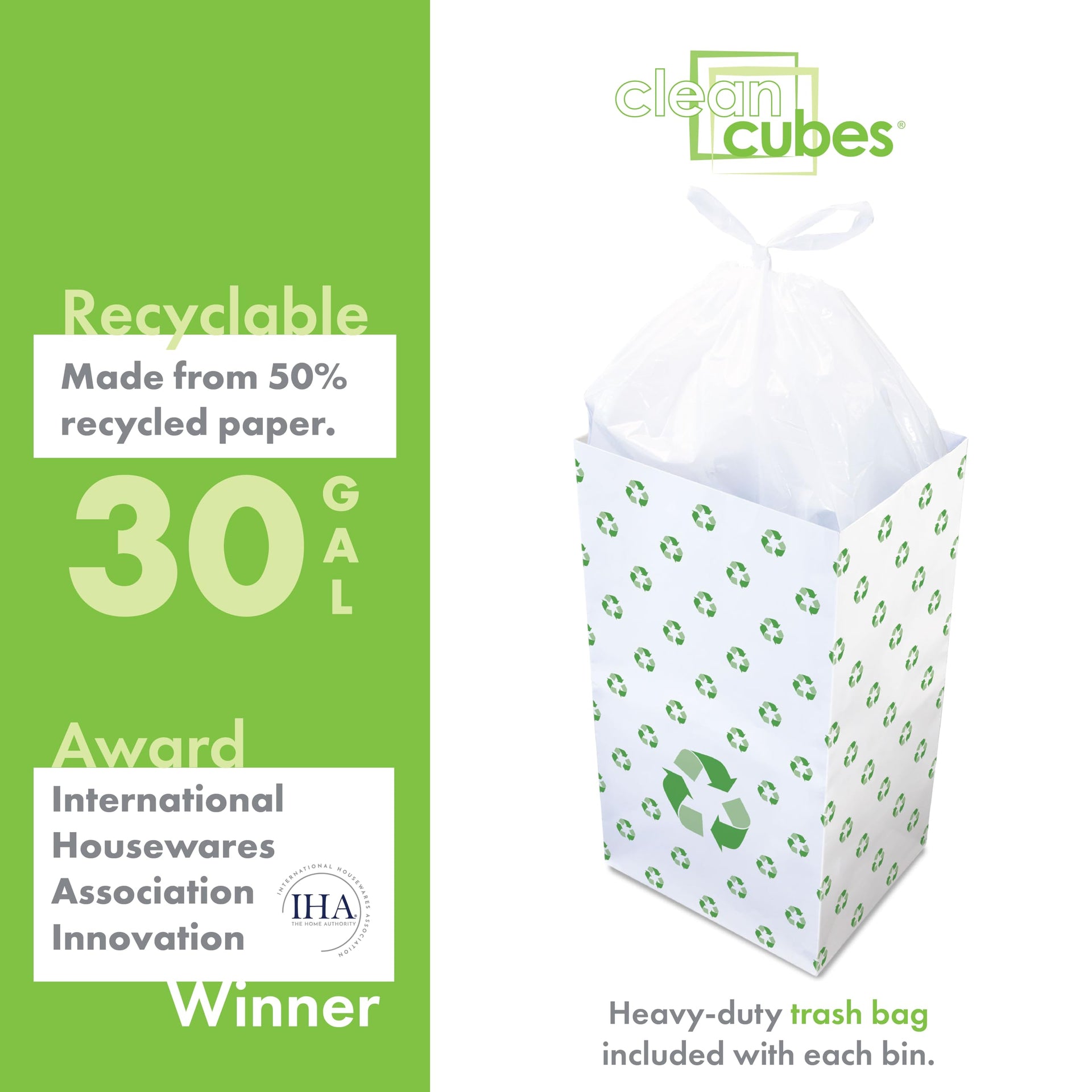 30 Gallon Disposable Pop (3 Count)