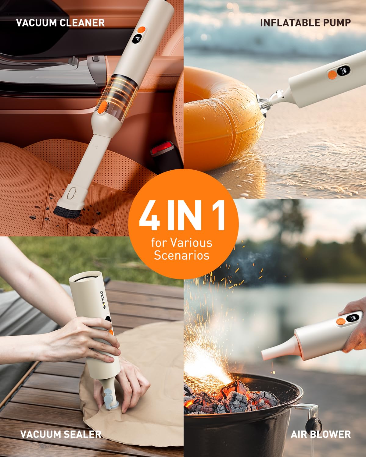 Car Vacuum Handheld Vacuum Portable Cordless