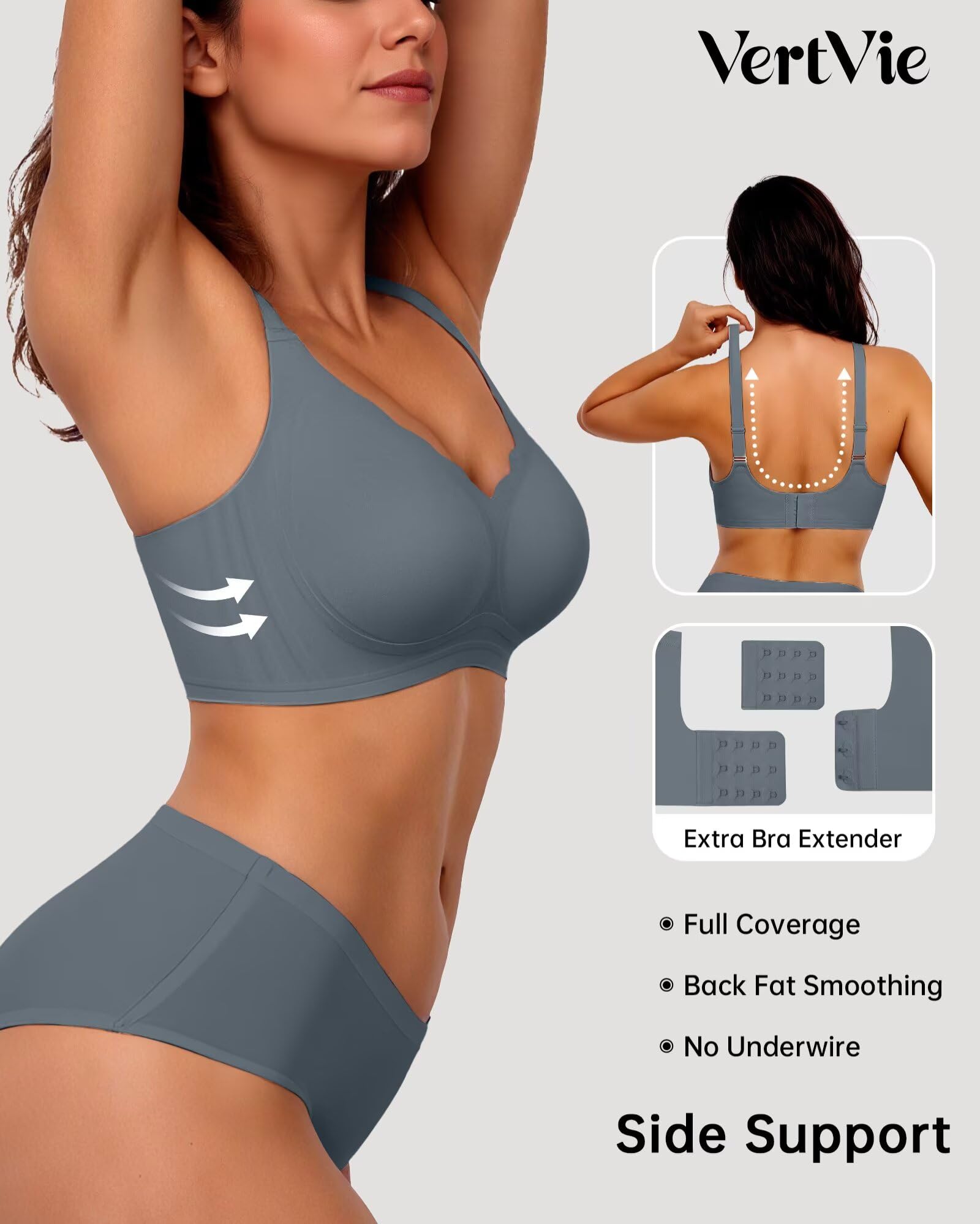 Seamless Jelly Bra No Underwire Supportive Bralette