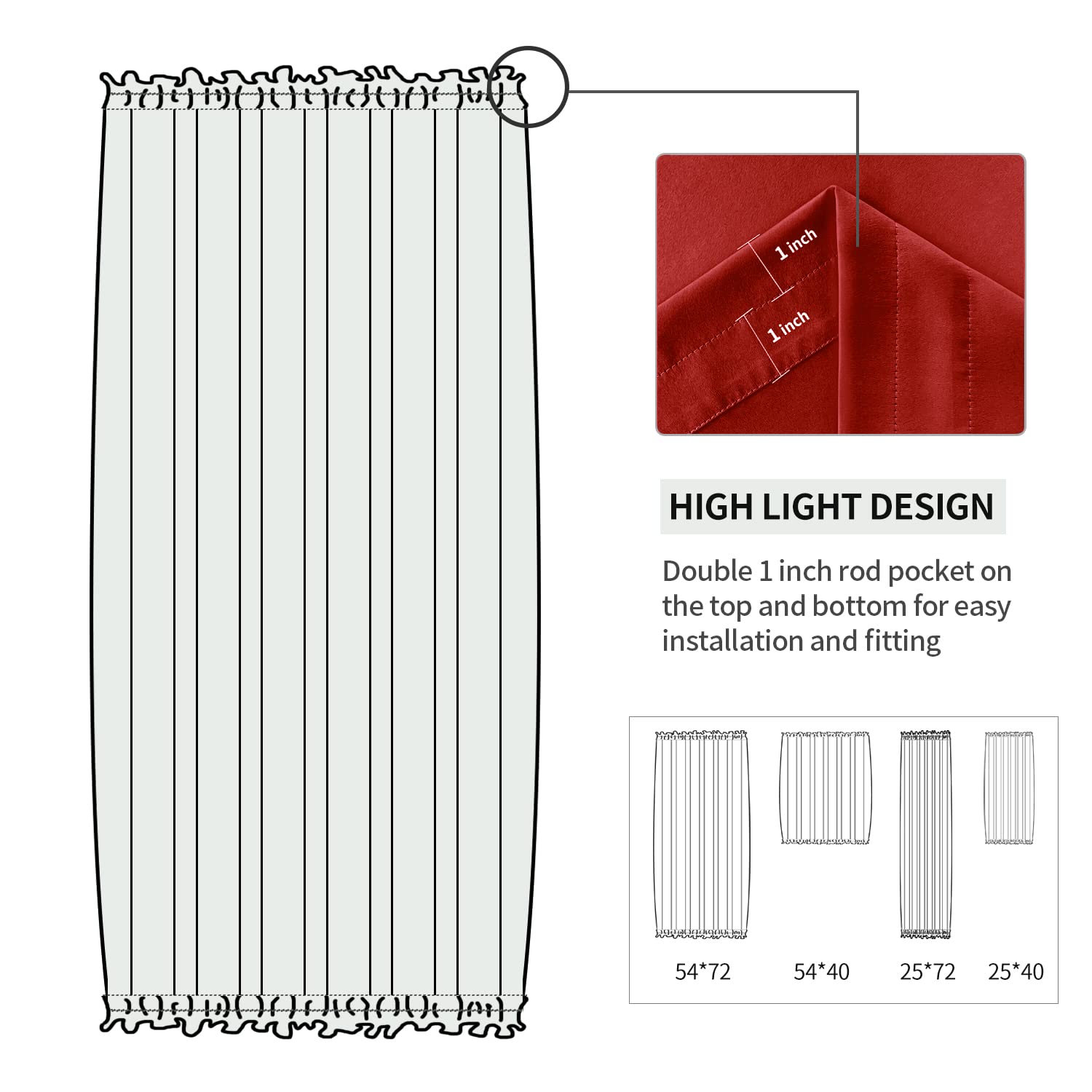 French Door Curtains