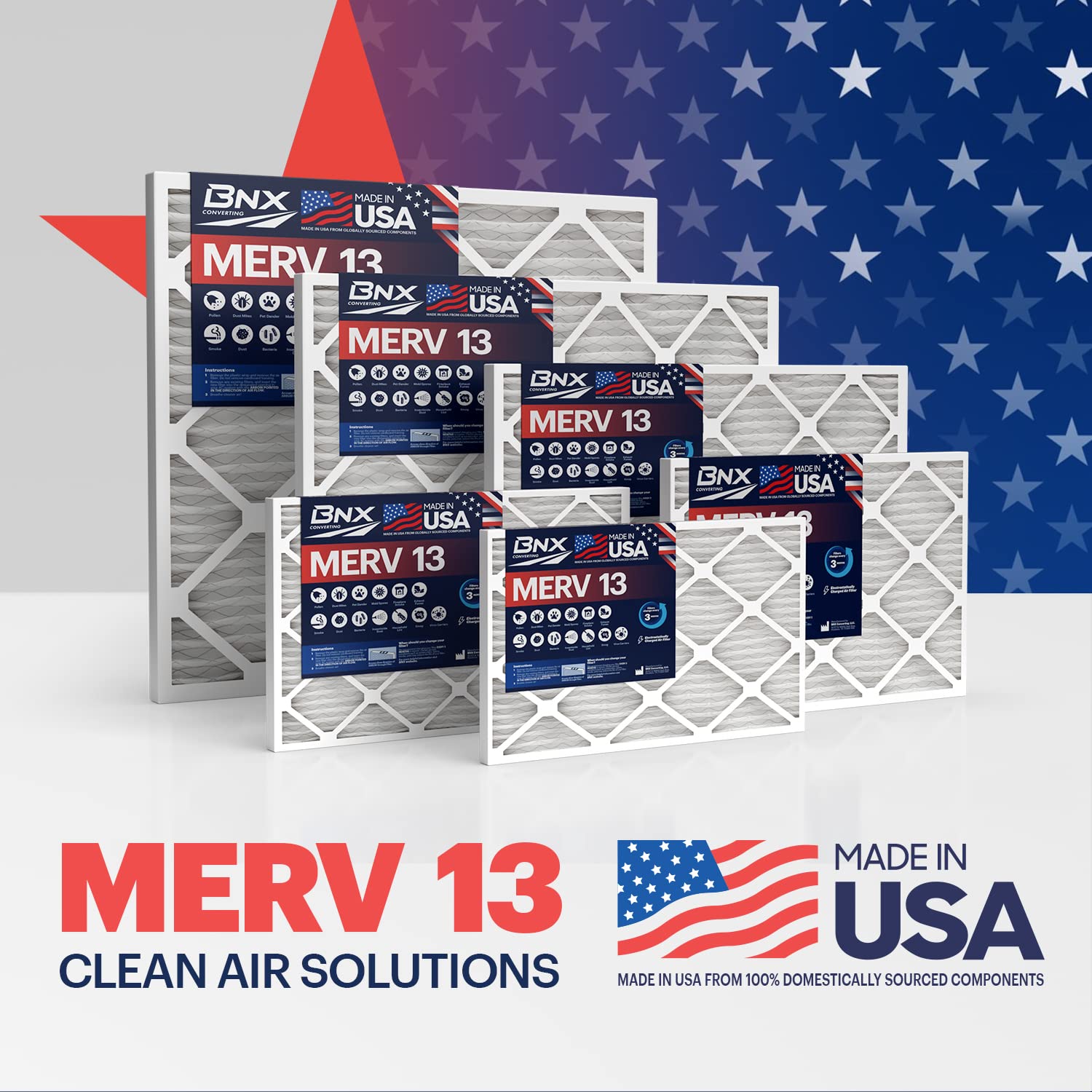 TruFilter 20x24x1 Air Filter MERV 13 AC Filter (6 Count)