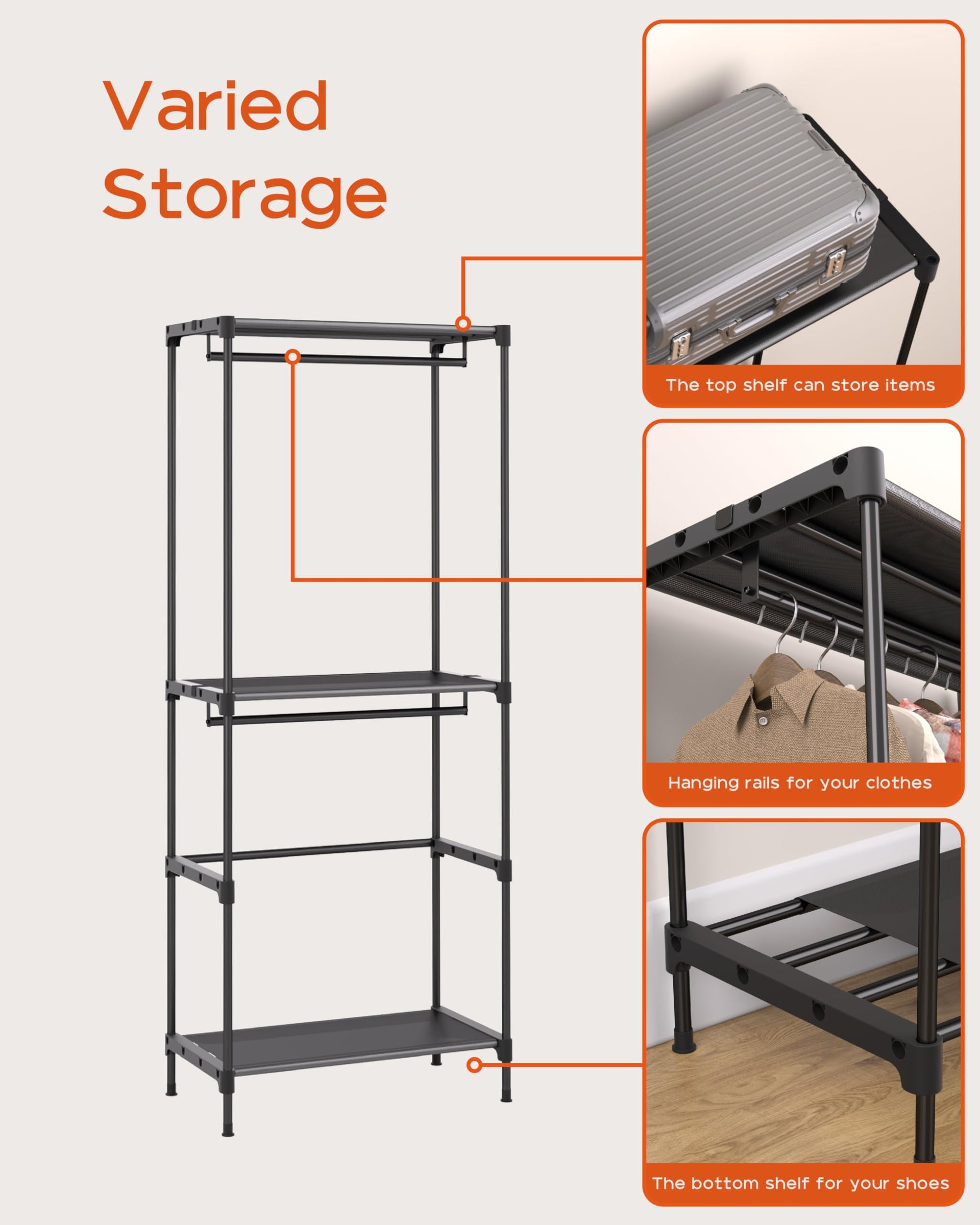 Clothes Rack Portable Closet
