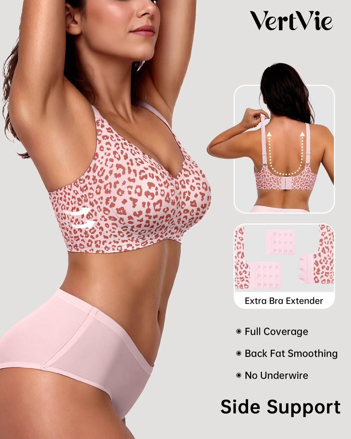 Seamless Jelly Bra No Underwire Supportive Bralette