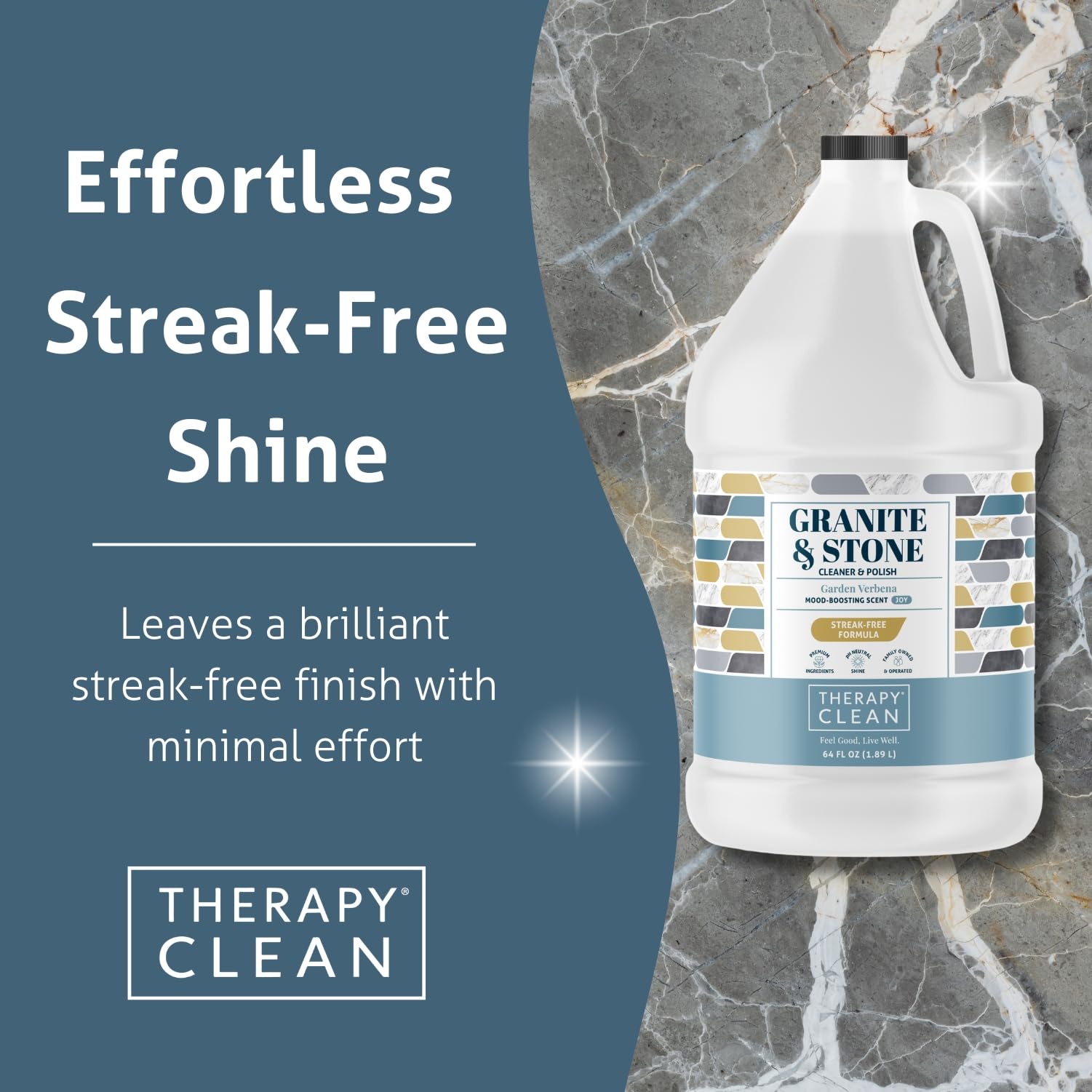 Granite Countertop Cleaner Refill 64 oz (64 Fl Oz)