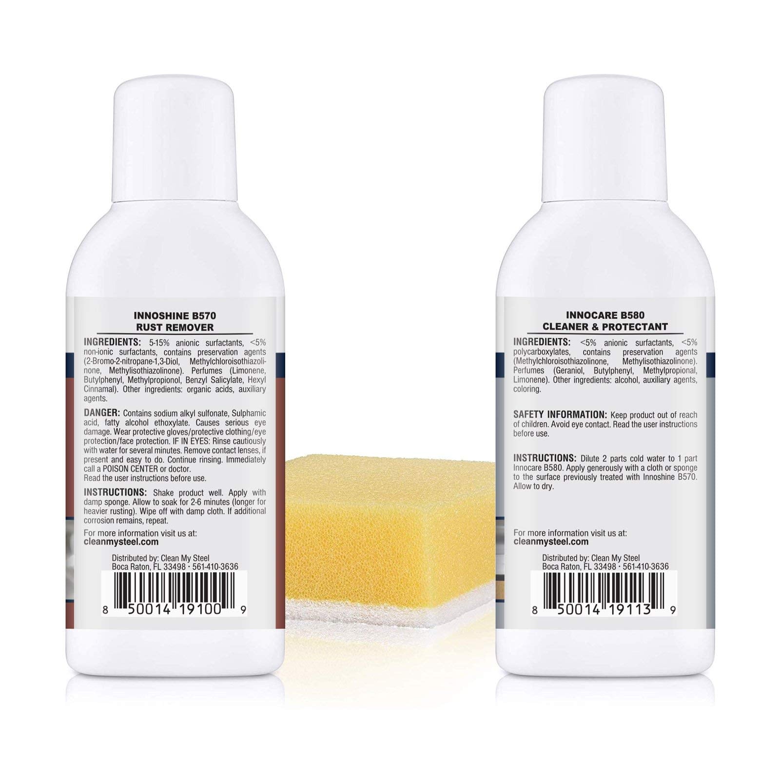 Stainless Steel Rust Remover Kit 4 Fl Oz (8 Fl Oz)