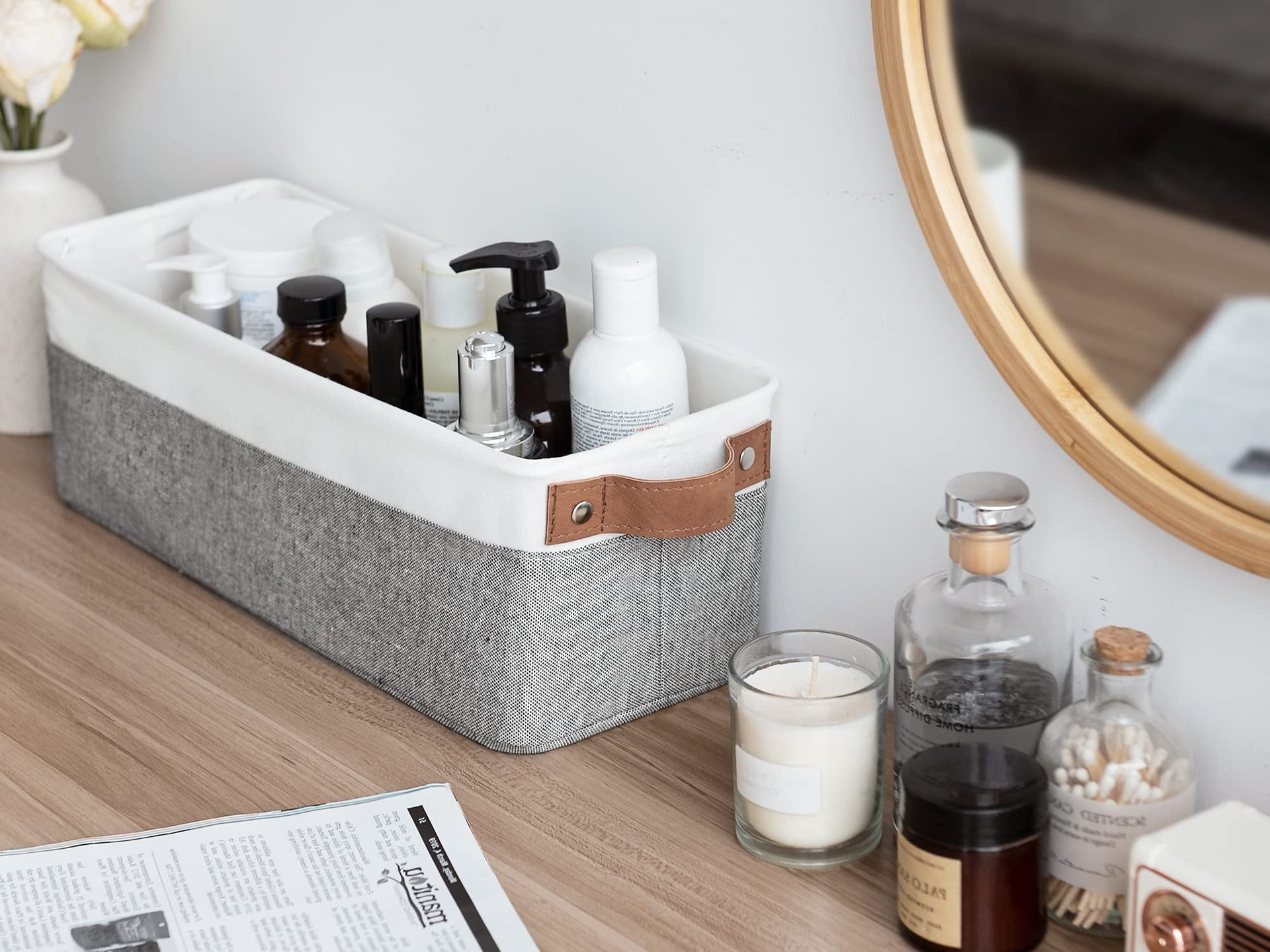 Narrow Storage Bins (2 Count)