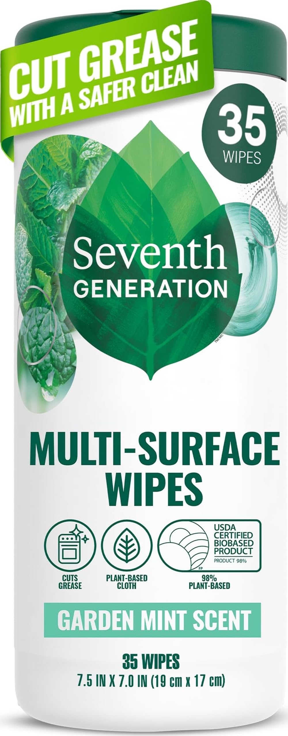 Multi Surface Cleaning Wipes (35 Count)