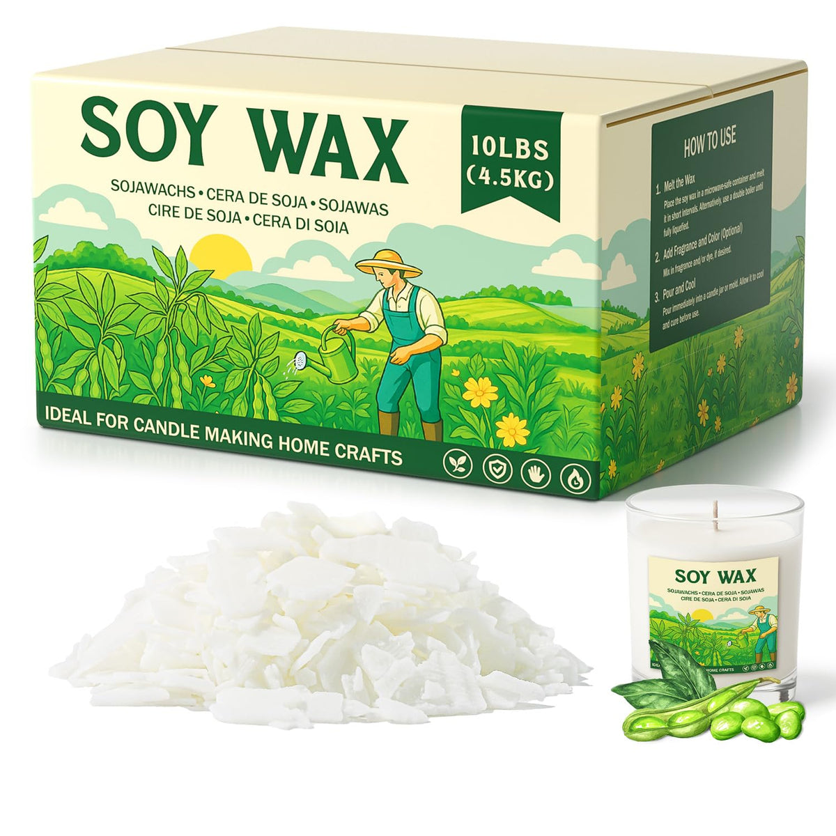 Soy Wax for Candle Making