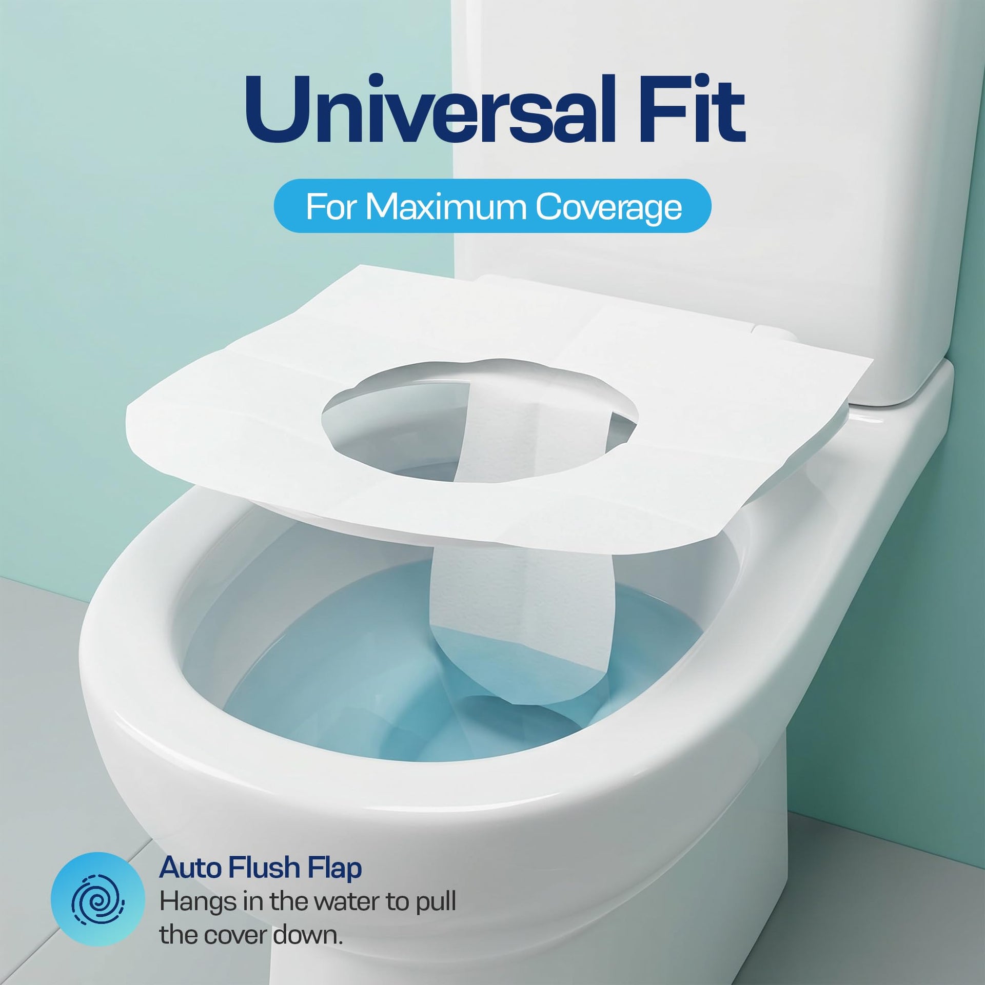 Disposable Toilet Seat Covers (200 Count)
