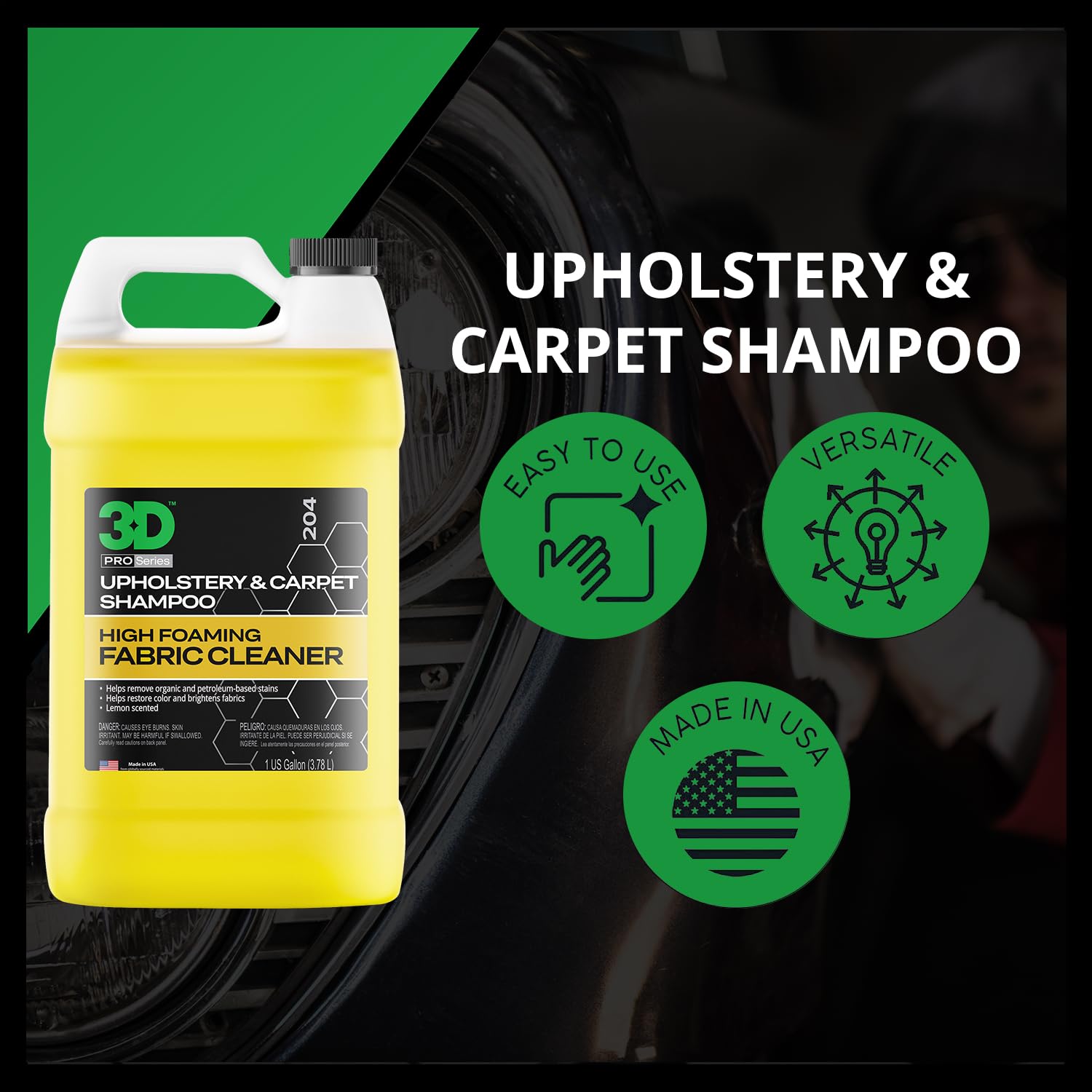 Upholstery & Carpet Shampoo (128 Ounce)