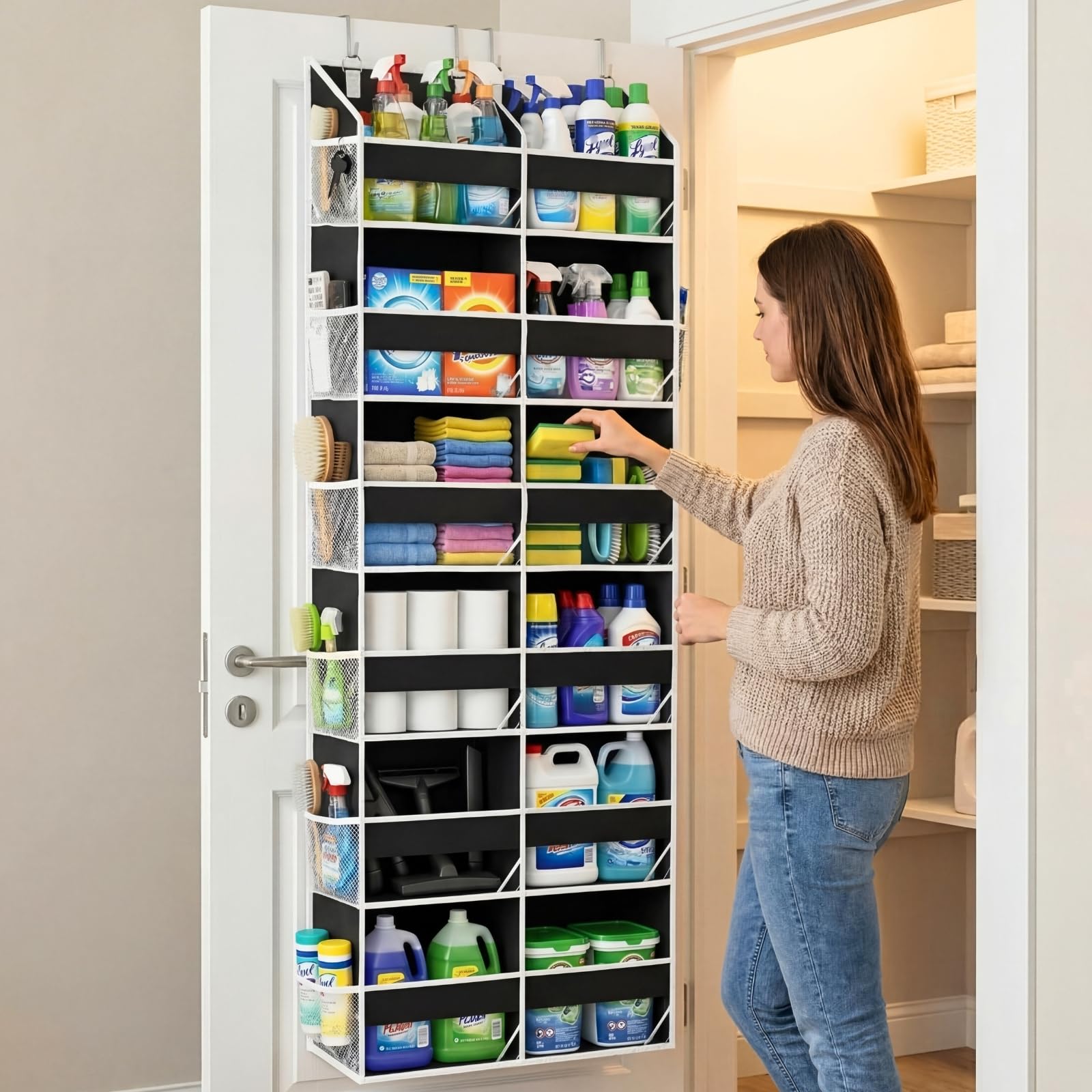 Over The Door Organizer 6 Tiers