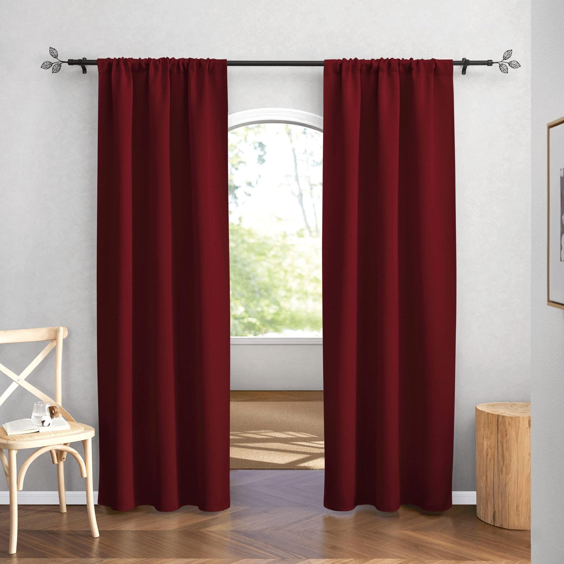 Blackout Curtains for Bedroom Living Dining Room 84 inches Long (2 Count)