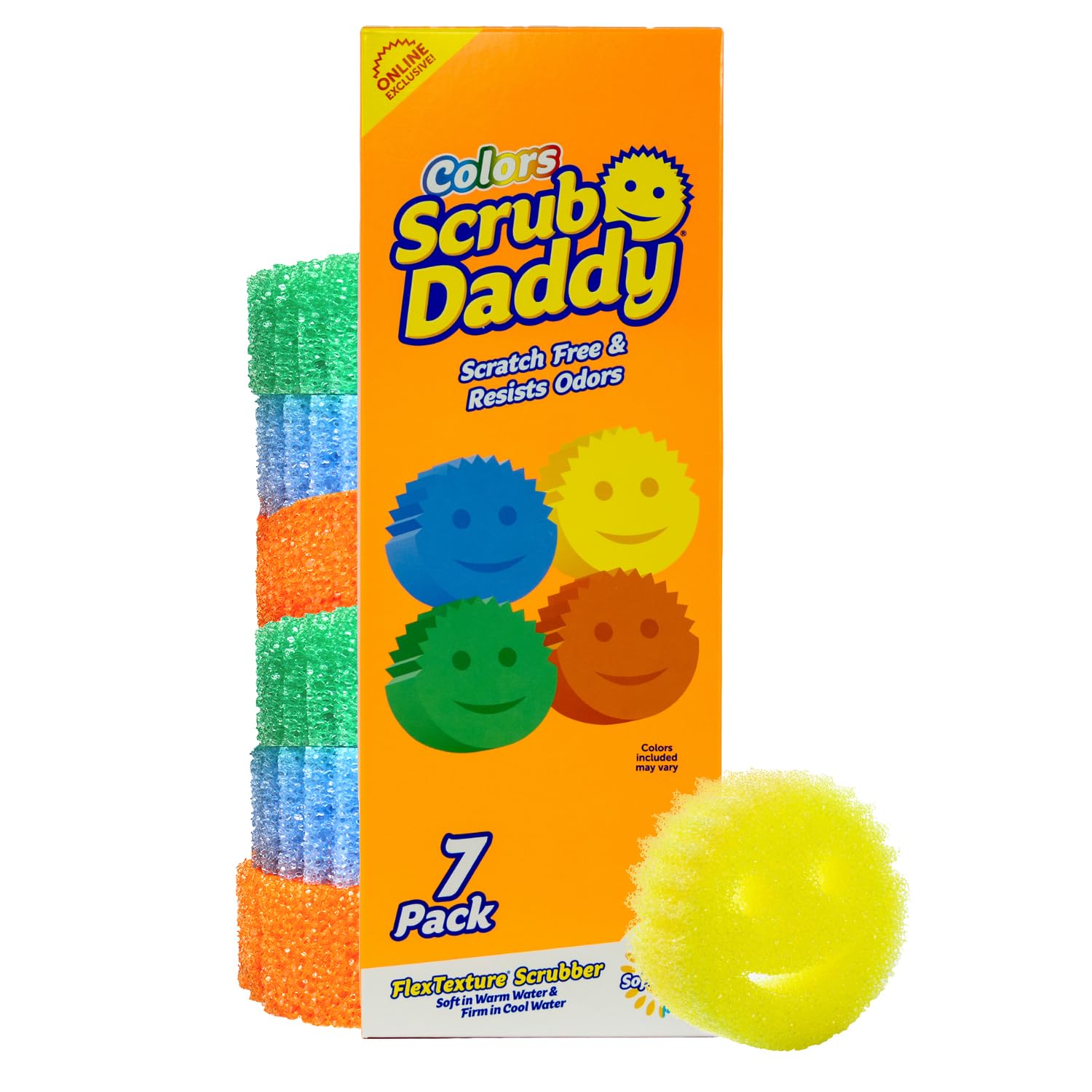 Scratch Free Multipurpose Kitchen Sponges (7 Count)