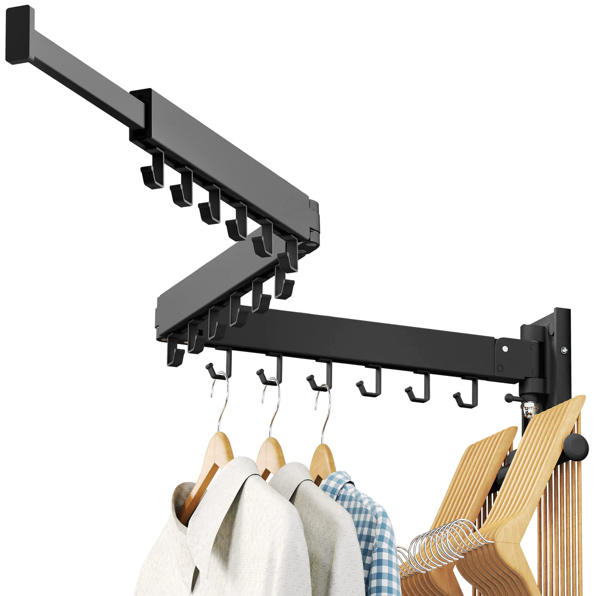 Clothes Drying Rack Wall Mounted