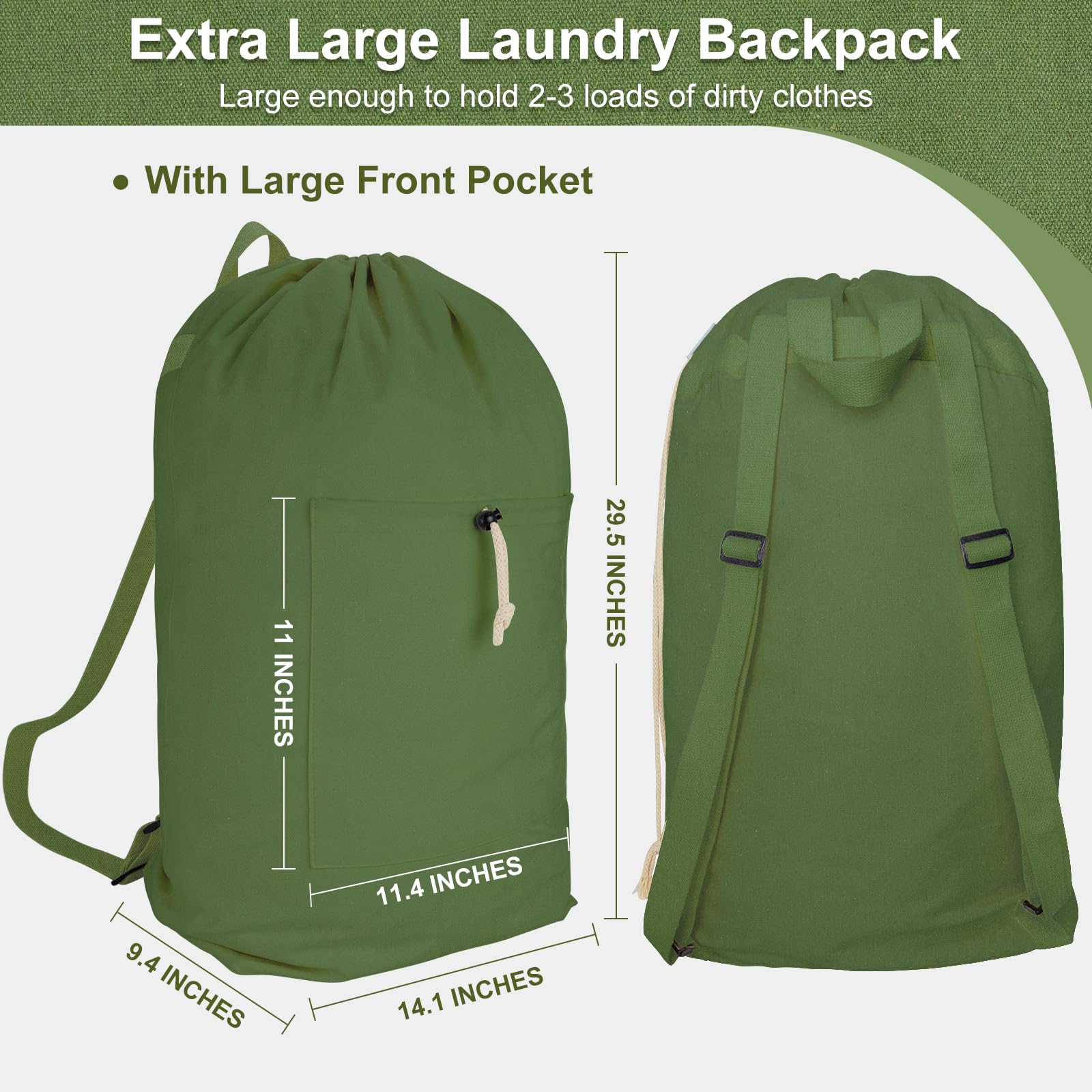 Laundry Bag Backpack