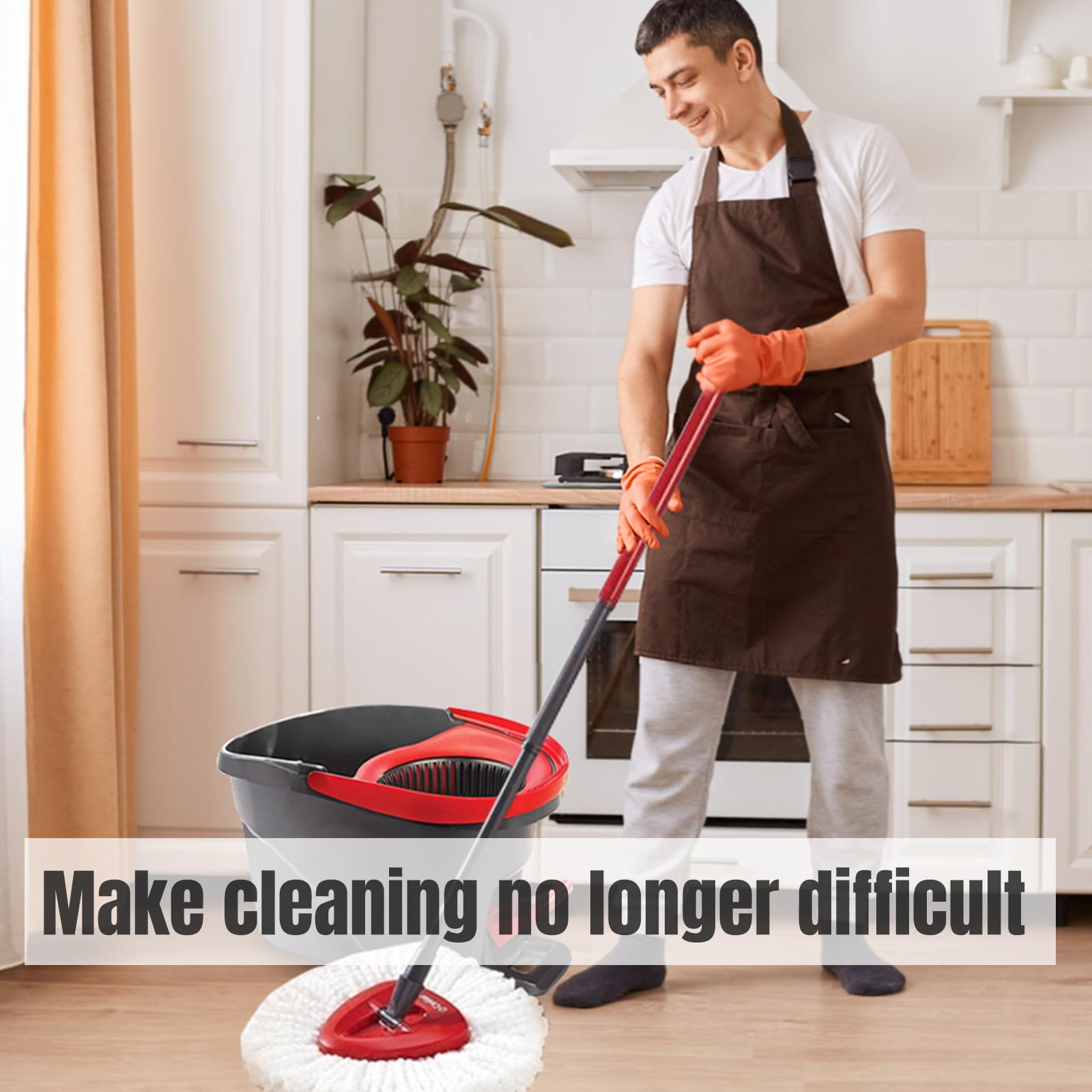 16Pcs Spin Mop Refills Compatible with Cedar