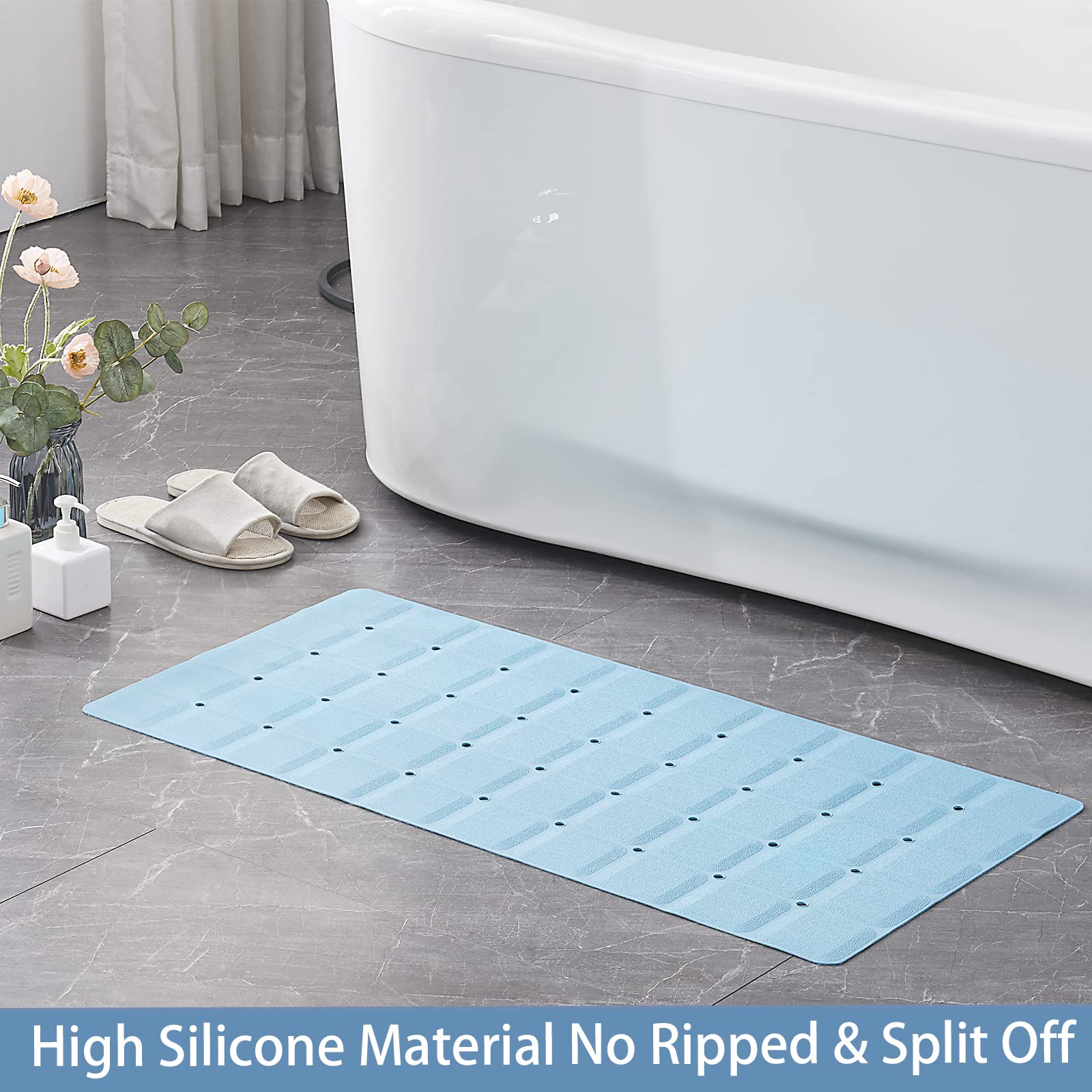Foldable Silicone Bathtub Mat