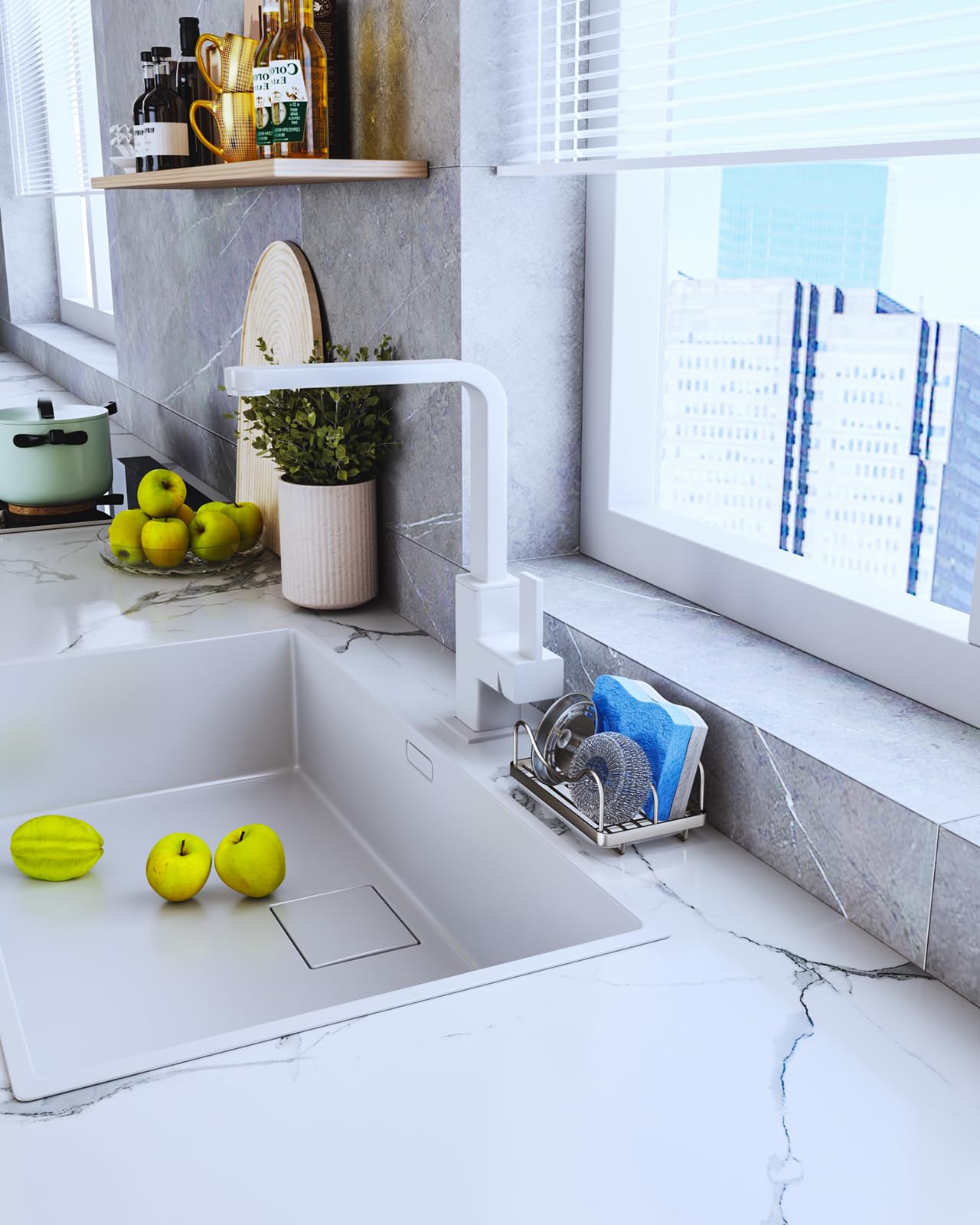 Sponge Holder for Kitchen Sink