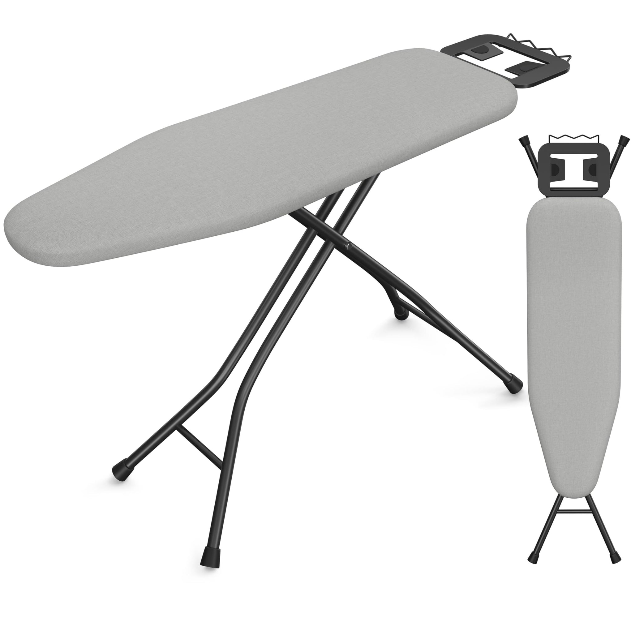 Ironing Board 43"x14" with Heavy Duty Iron Rest